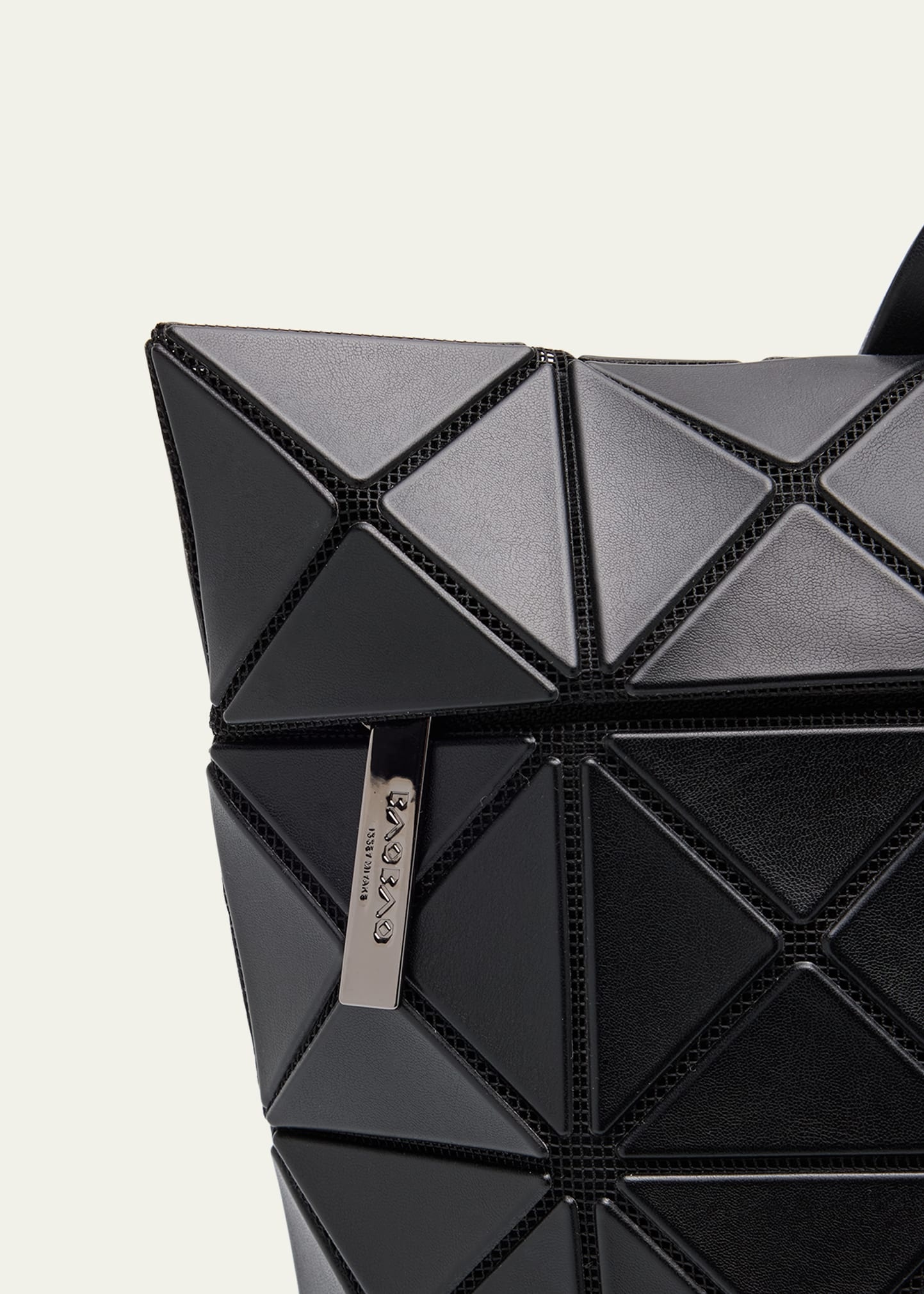 Flat Geometric Backpack - 5