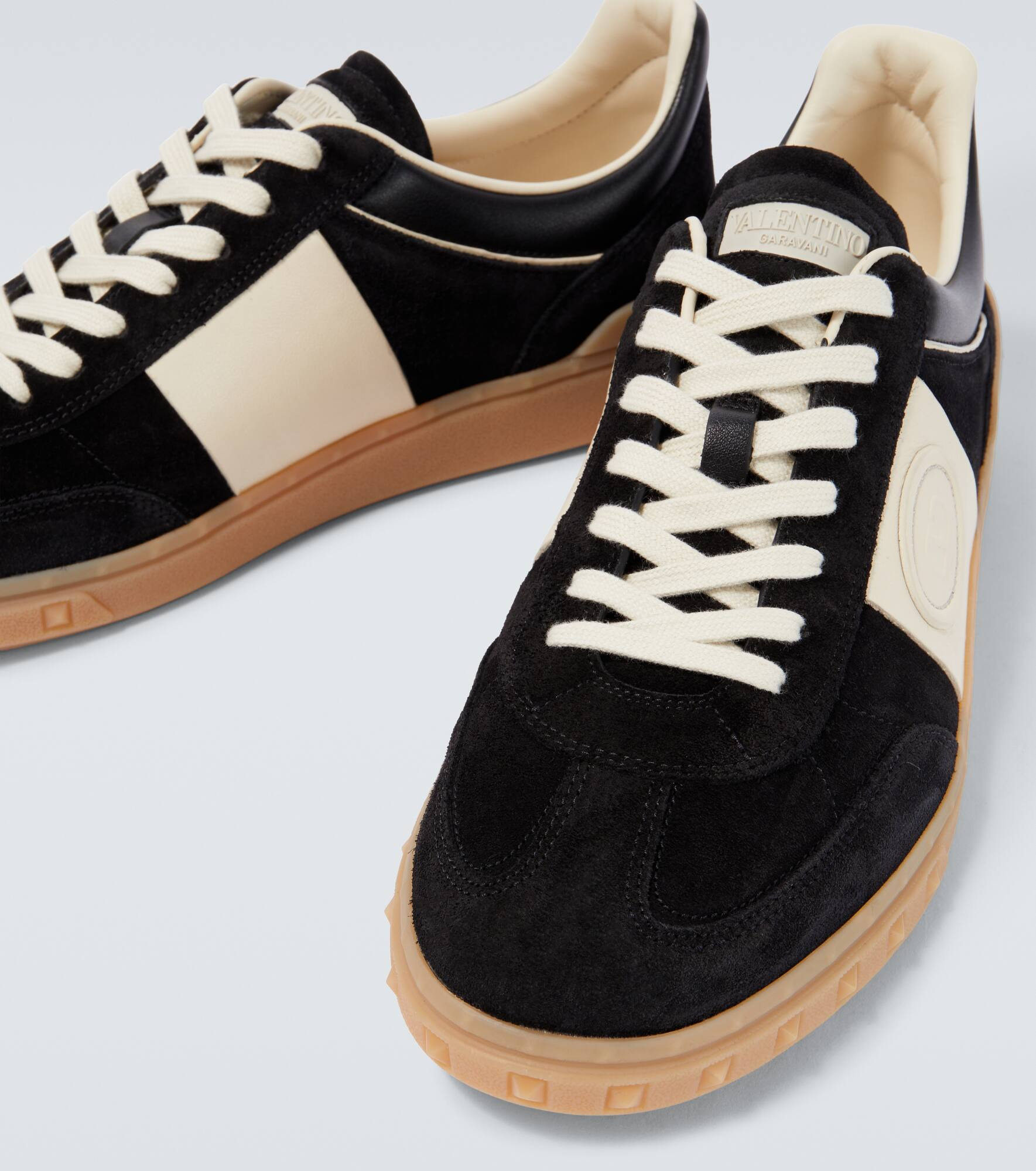 Upvillage suede and leather sneakers - 3
