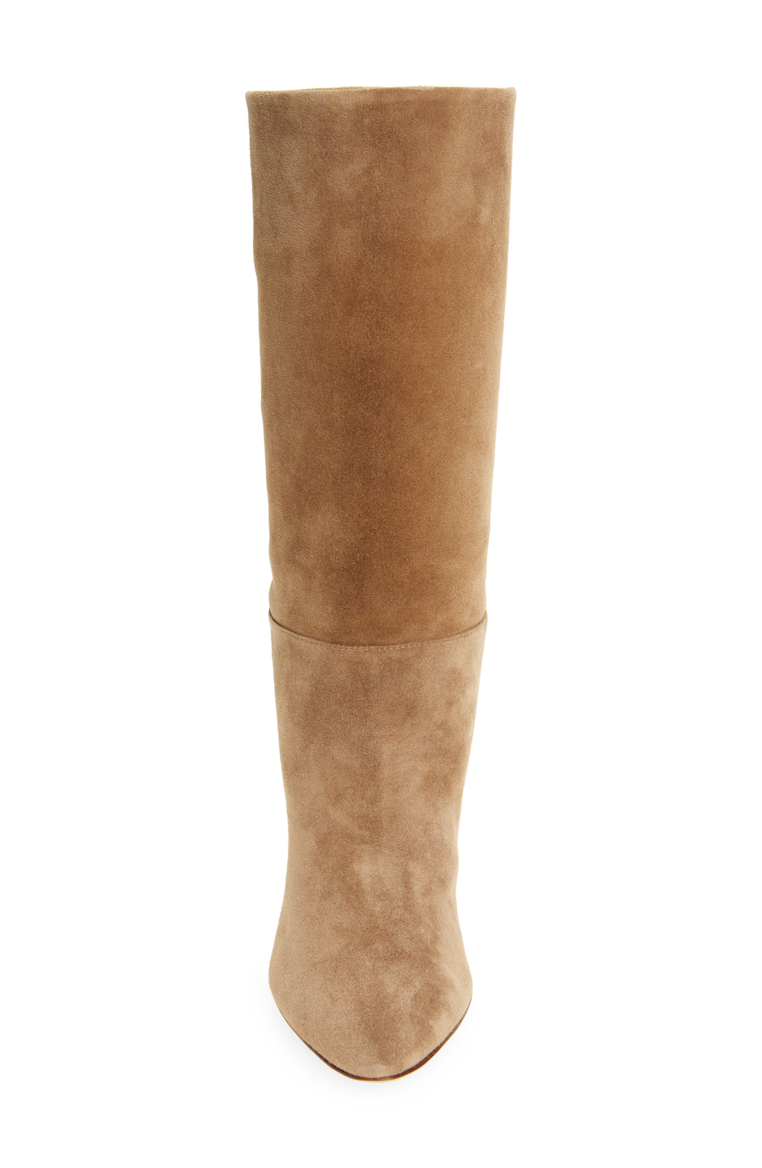 Gianvito Rossi Pointed Toe Boot in Camel at Nordstrom - 4