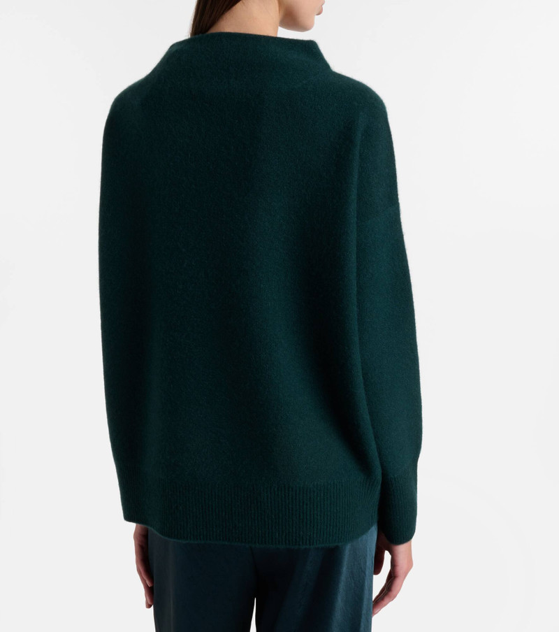 Ribbed-knit cashmere sweater 5