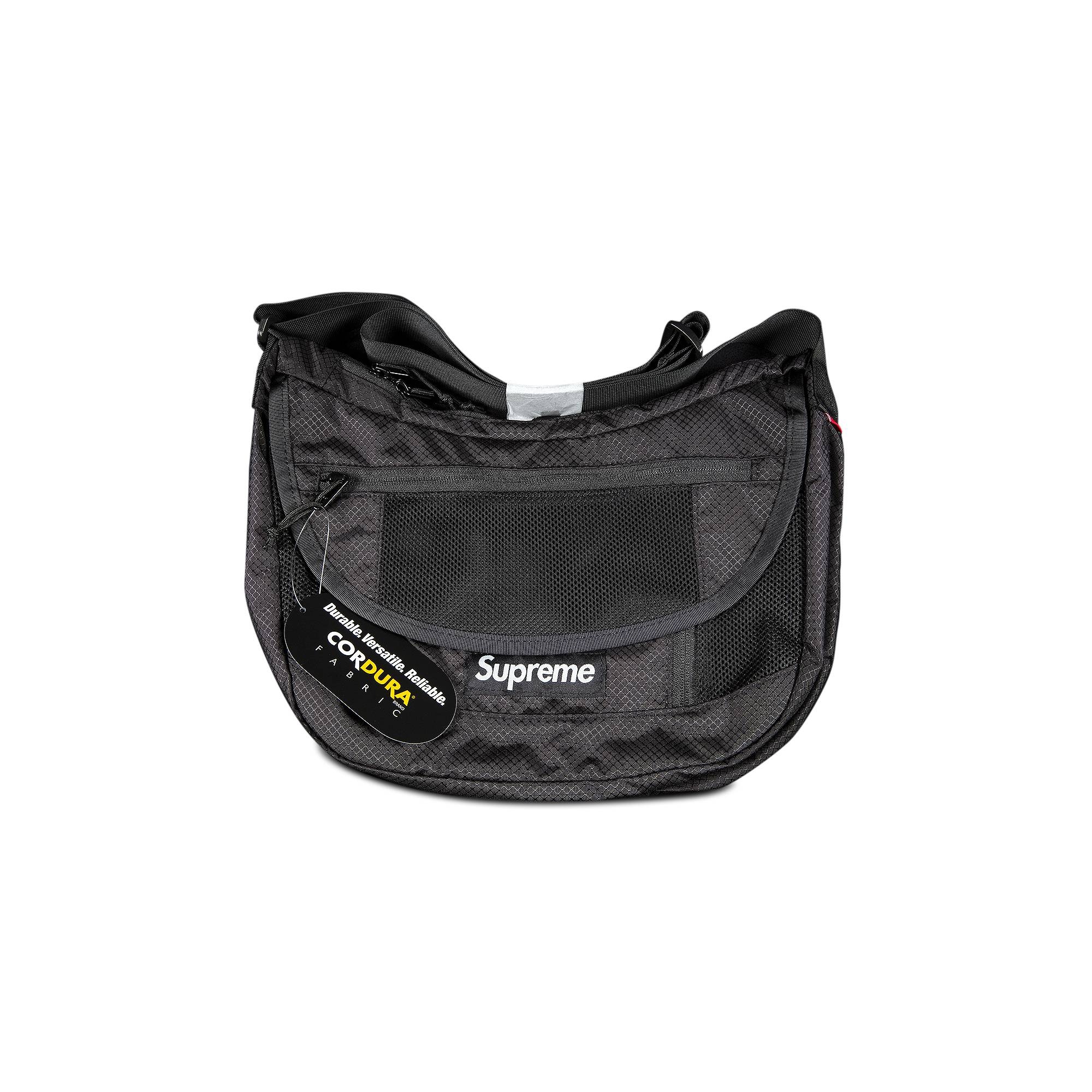 Supreme Supreme Small Messenger Bag Black goat REVERSIBLE