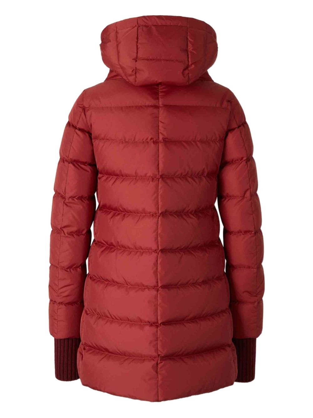 padded removable-hood jacket - 2