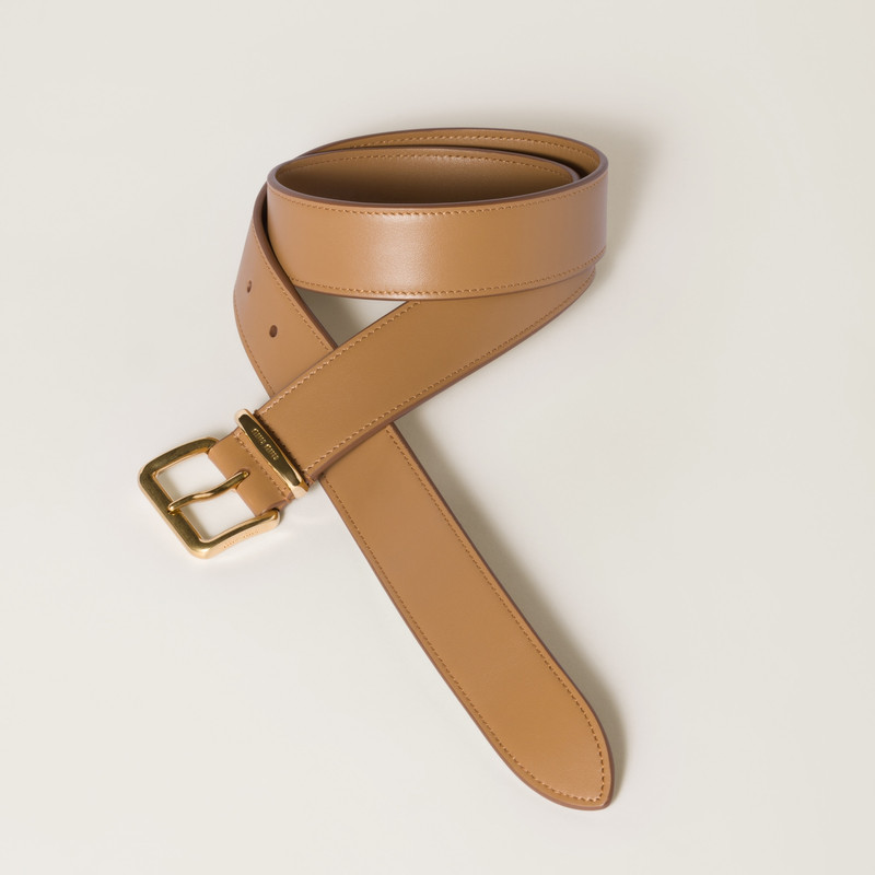 Miu Miu Leather belt outlook
