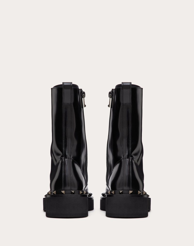 Valentino ROCKSTUD M-WAY CALFSKIN COMBAT BOOT WITH MATCHING STUDS 50MM outlook