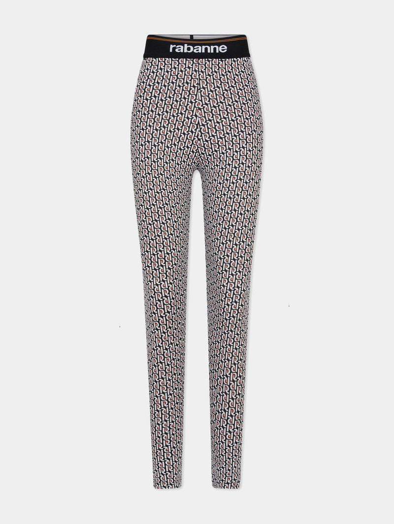 BODYLINE MONOGRAM LEGGINGS - 1