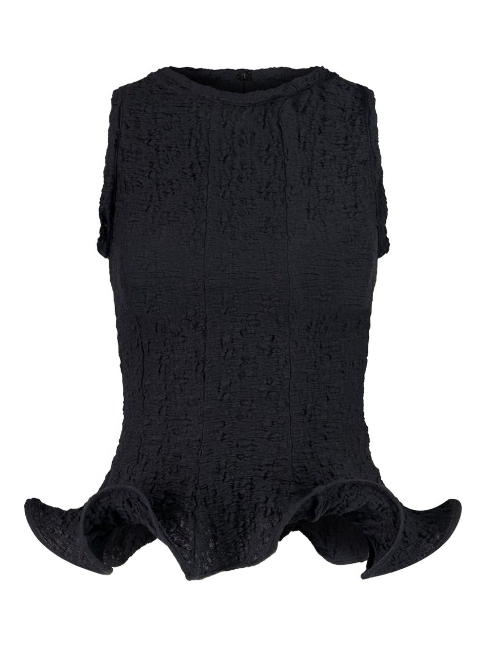 shirred tank top - 1
