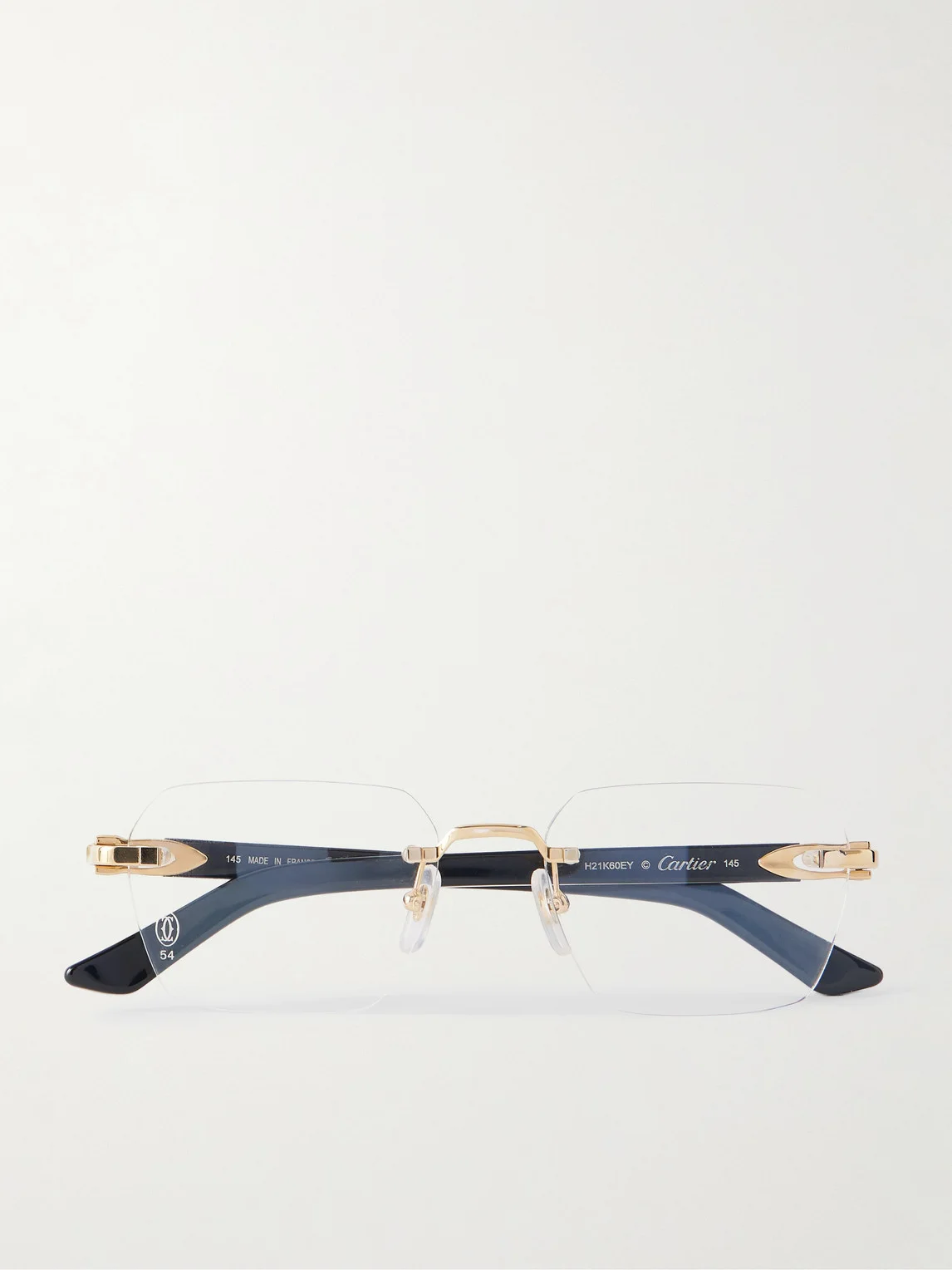 Signature C Acetate and Gold-Tone Glasses - 1