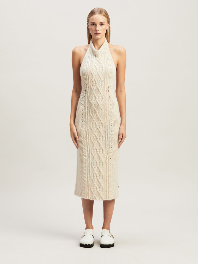 Openback Midi Knit Dress 3
