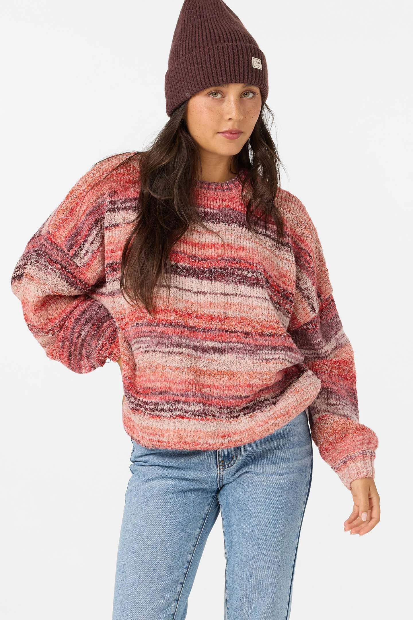 Bayou Stripe Long Sleeve Sweater - 1