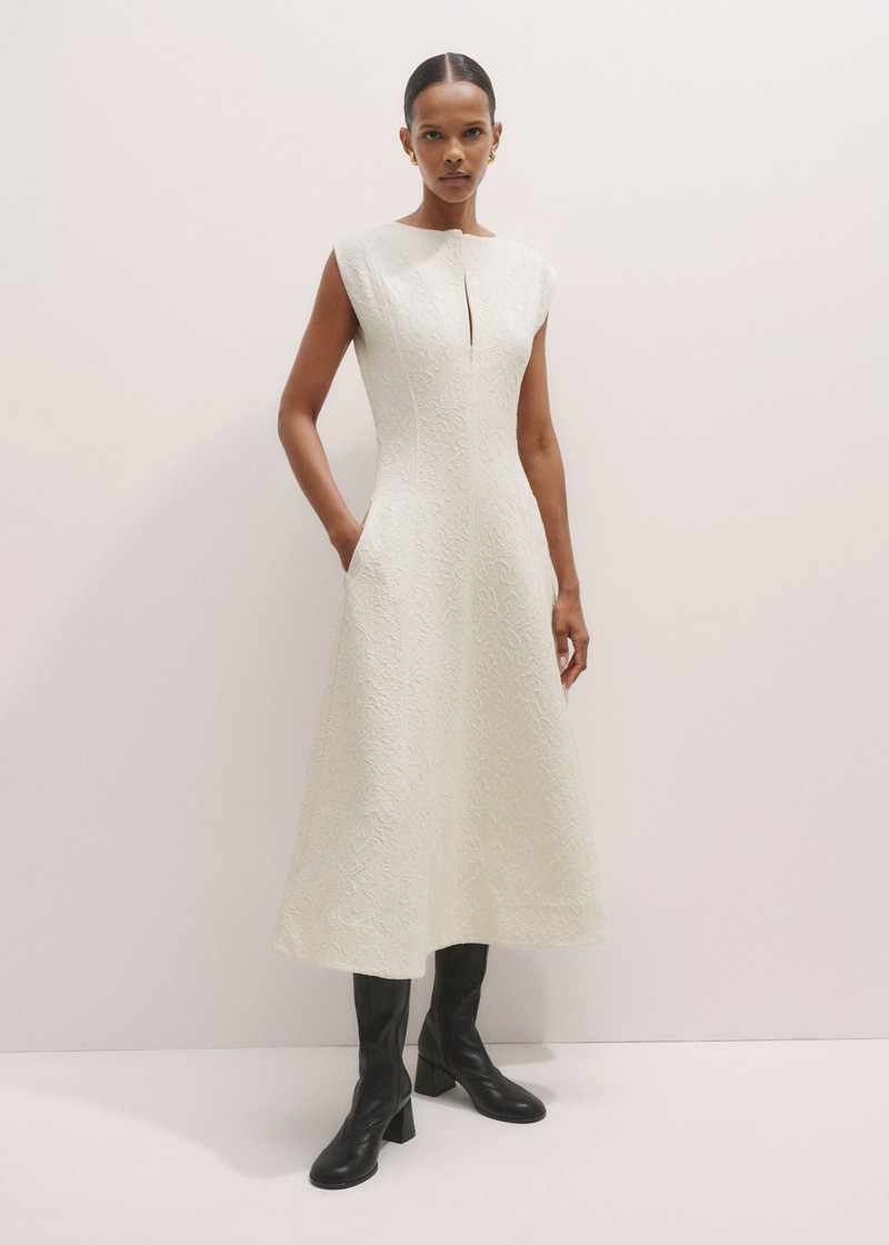 Textured Midi Dress 6
