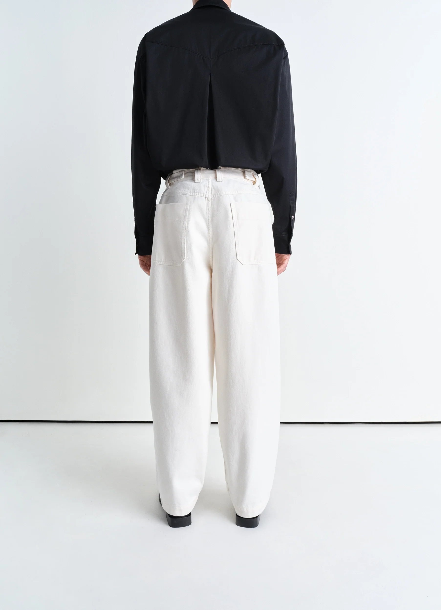 PLEATED WORKWEAR PANTS - 3