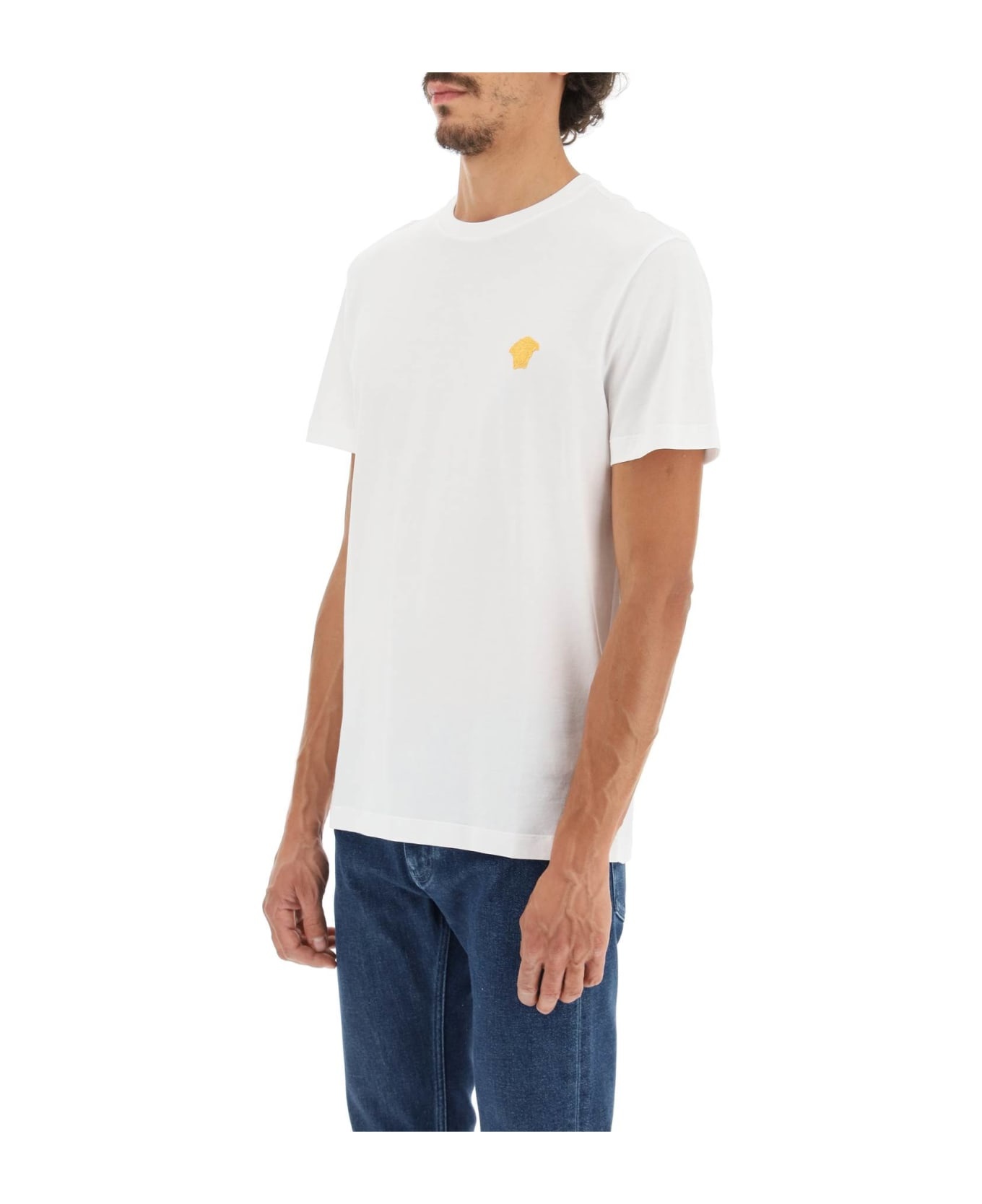 Medusa Embroidered T-shirt - 4
