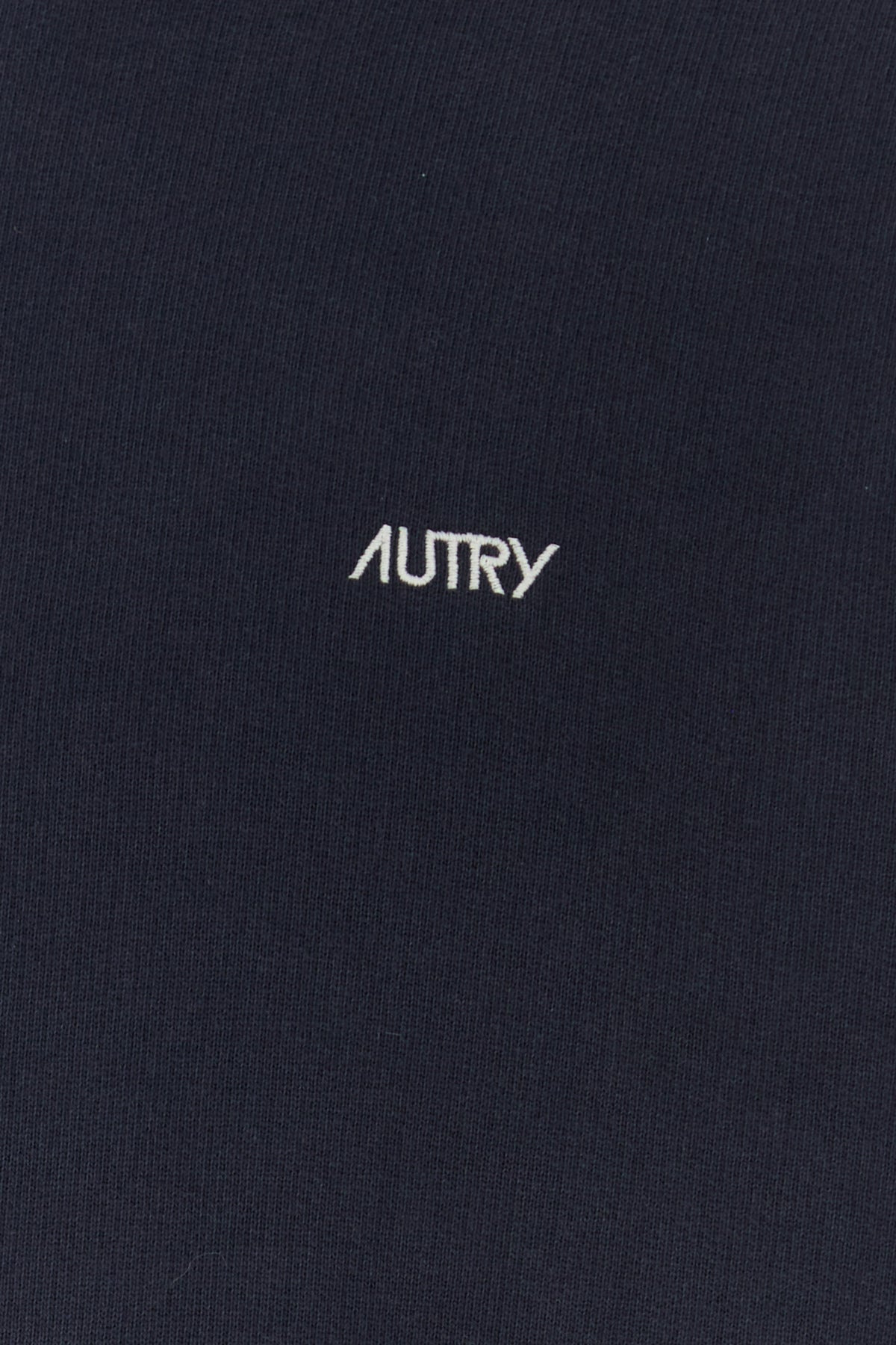 Dark blue cotton sweatshirt - 3