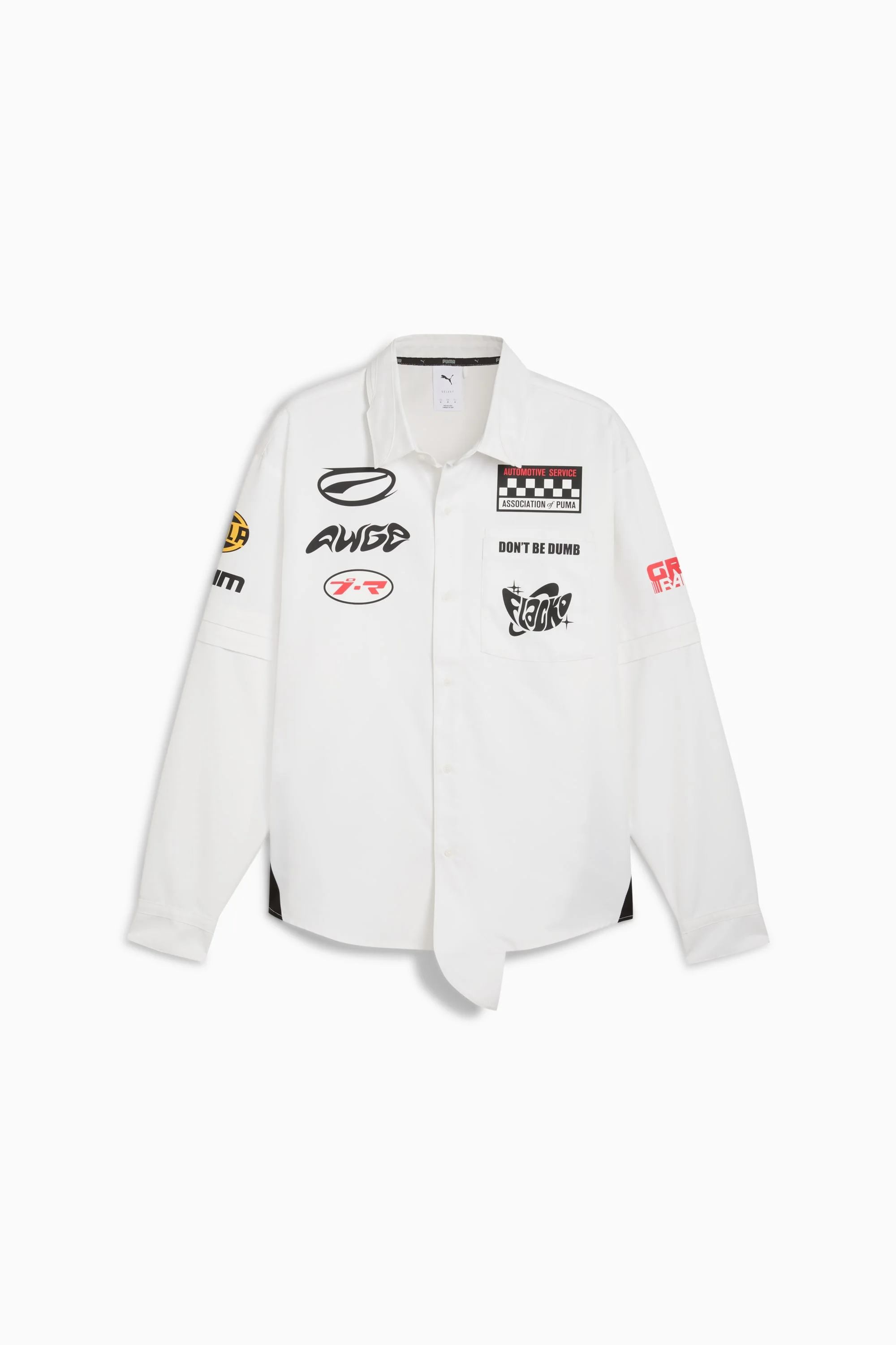 A$AP ROCKY x PUMA Layered Pit Crew Button Down - 1