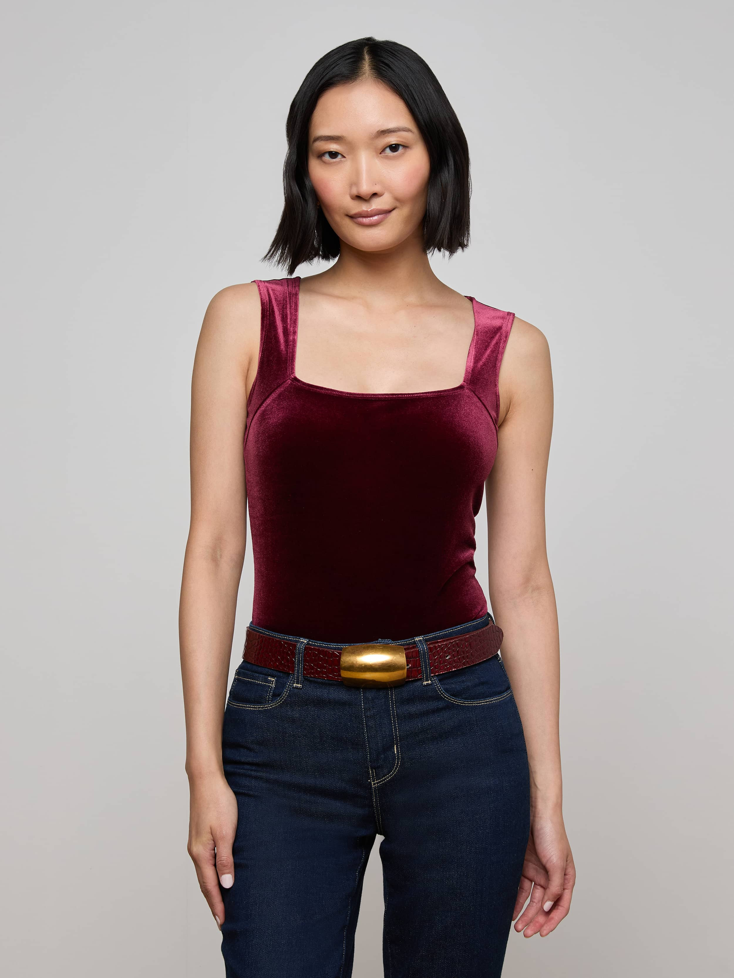Molly Velvet Bodysuit - 2
