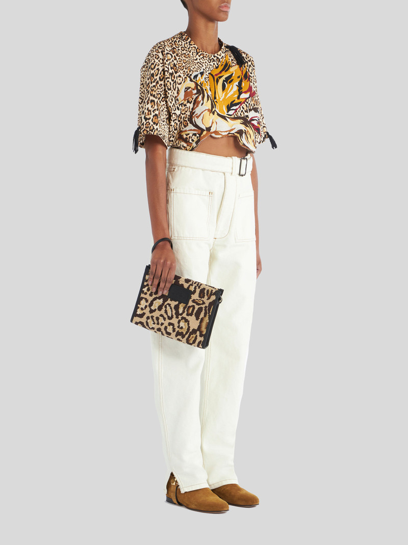 Etro NÉCESSAIRE WITH ANIMALIER EMBROIDERY outlook