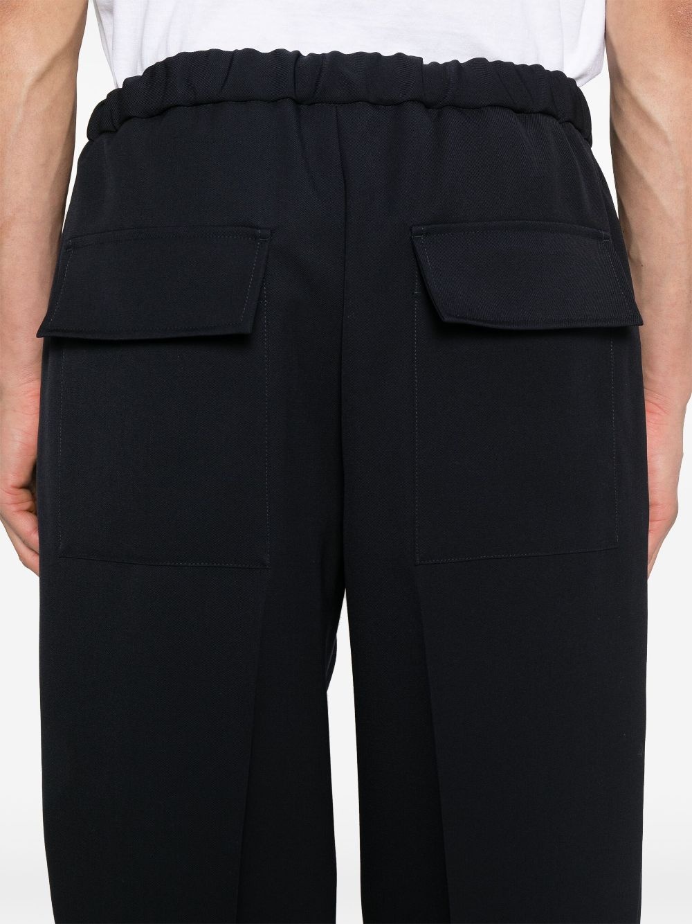 gabardine wool trousers - 5