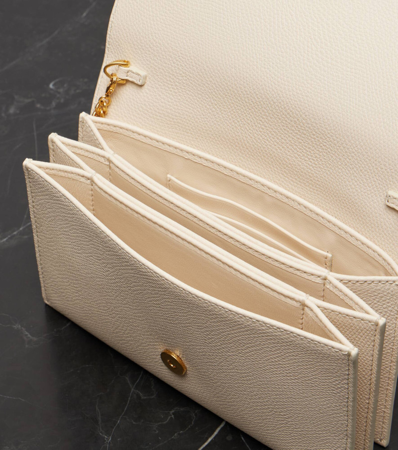 VLogo Signature Mini leather crossbody bag 3
