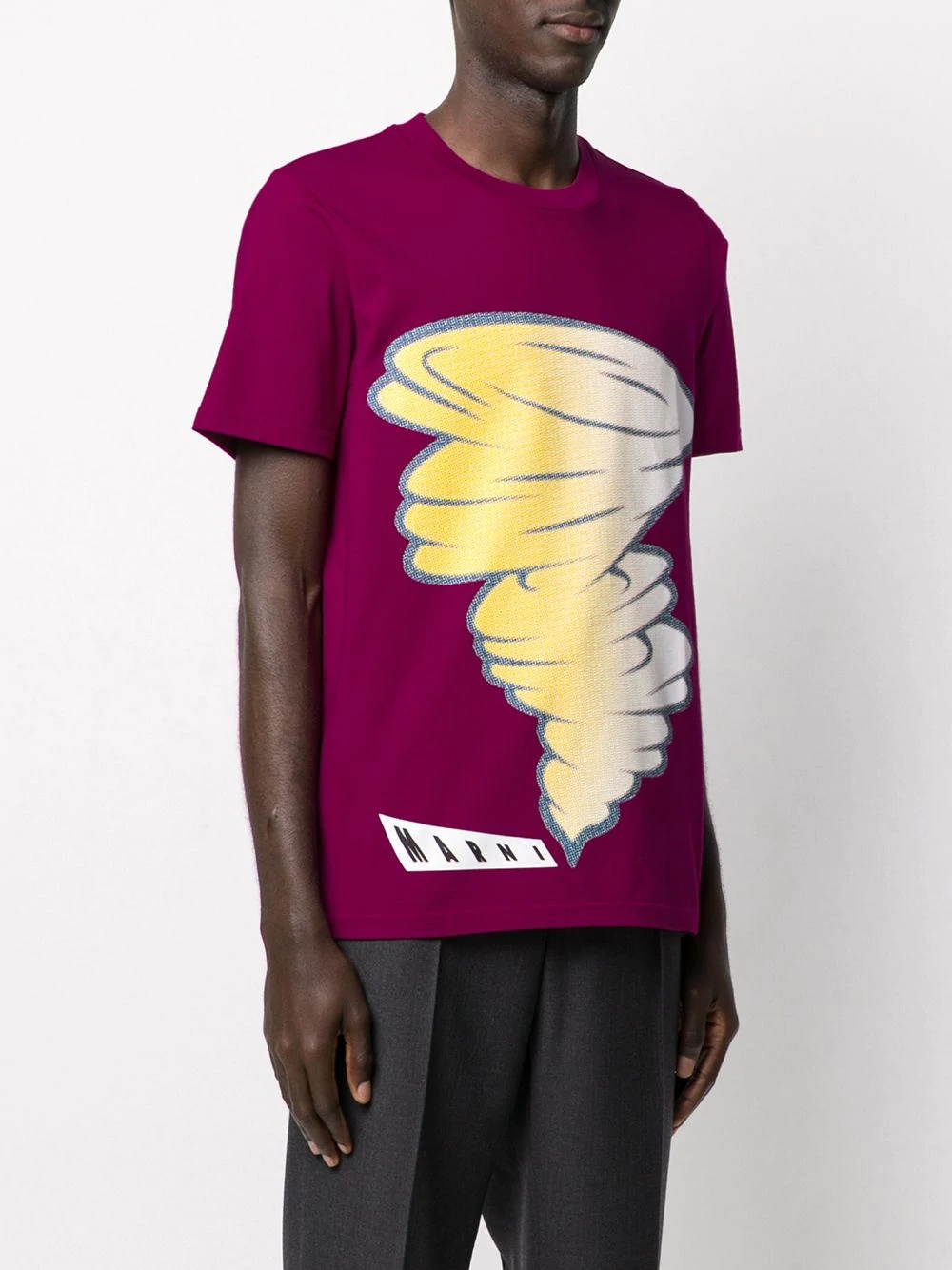 tornado print T-shirt - 3