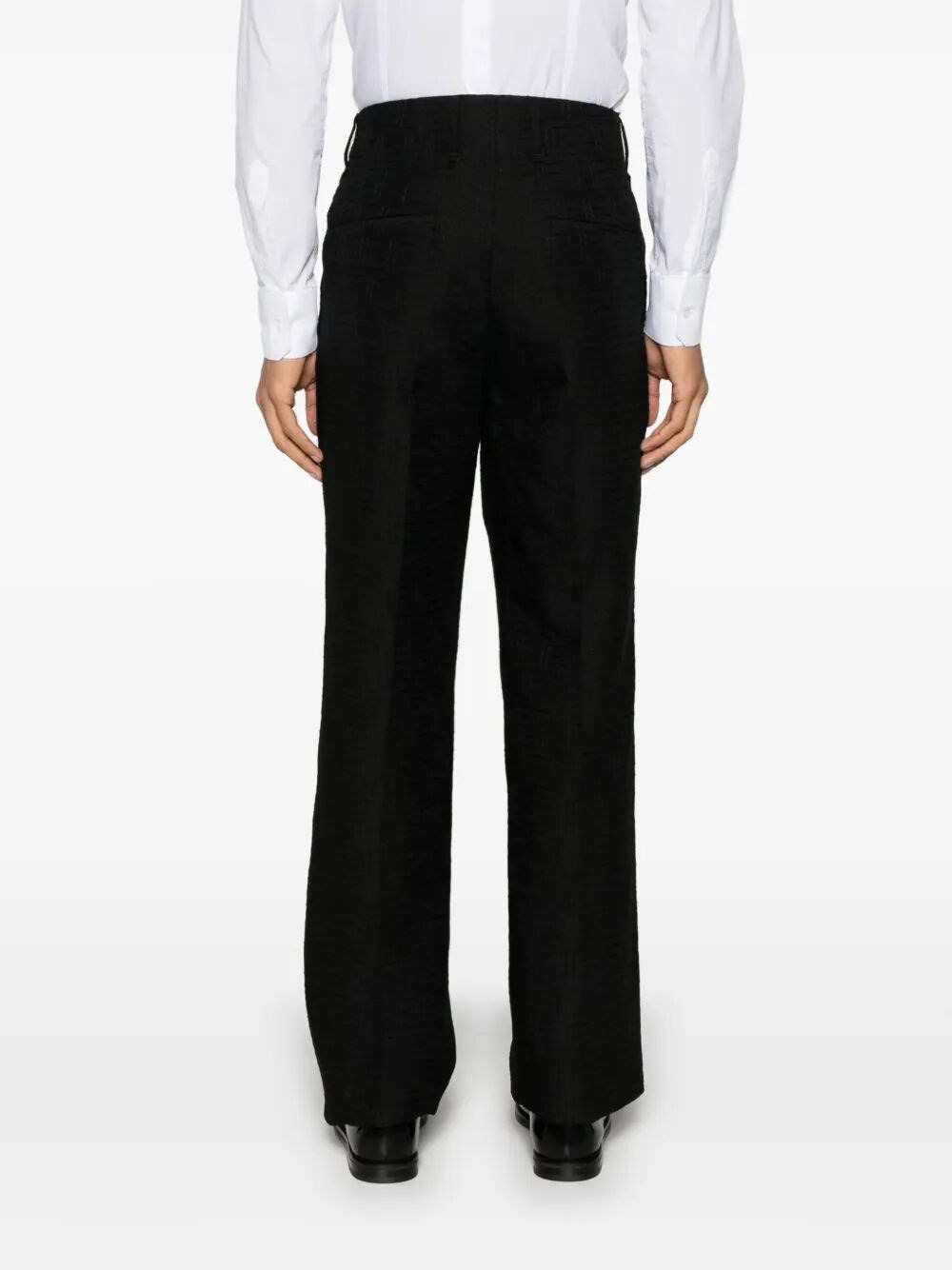 `FF Jacquard Allover` Pants - 5