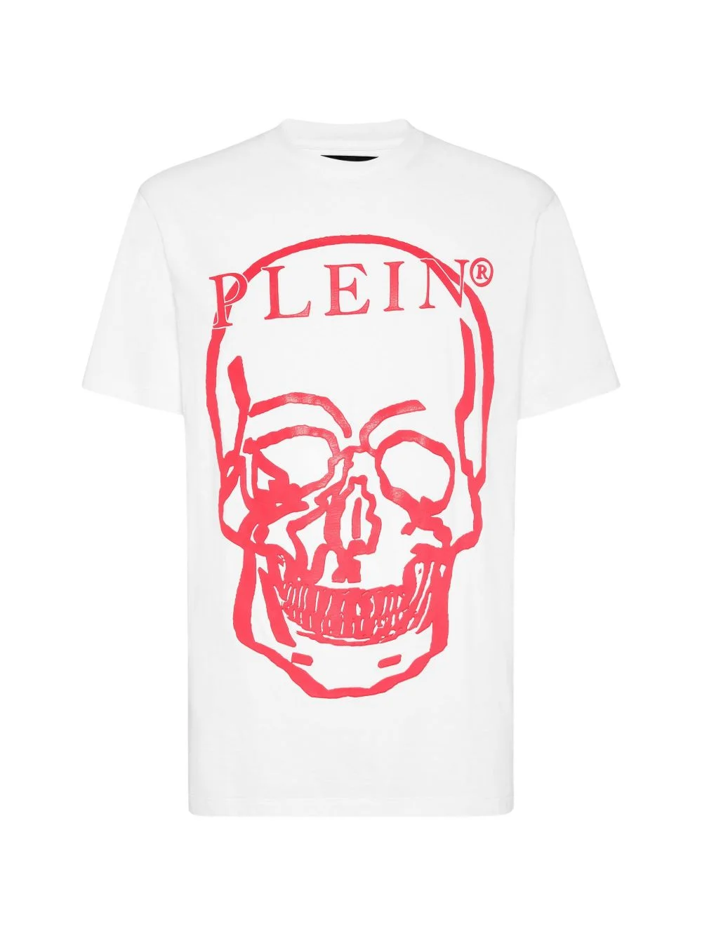 skull-print T-shirt - 1