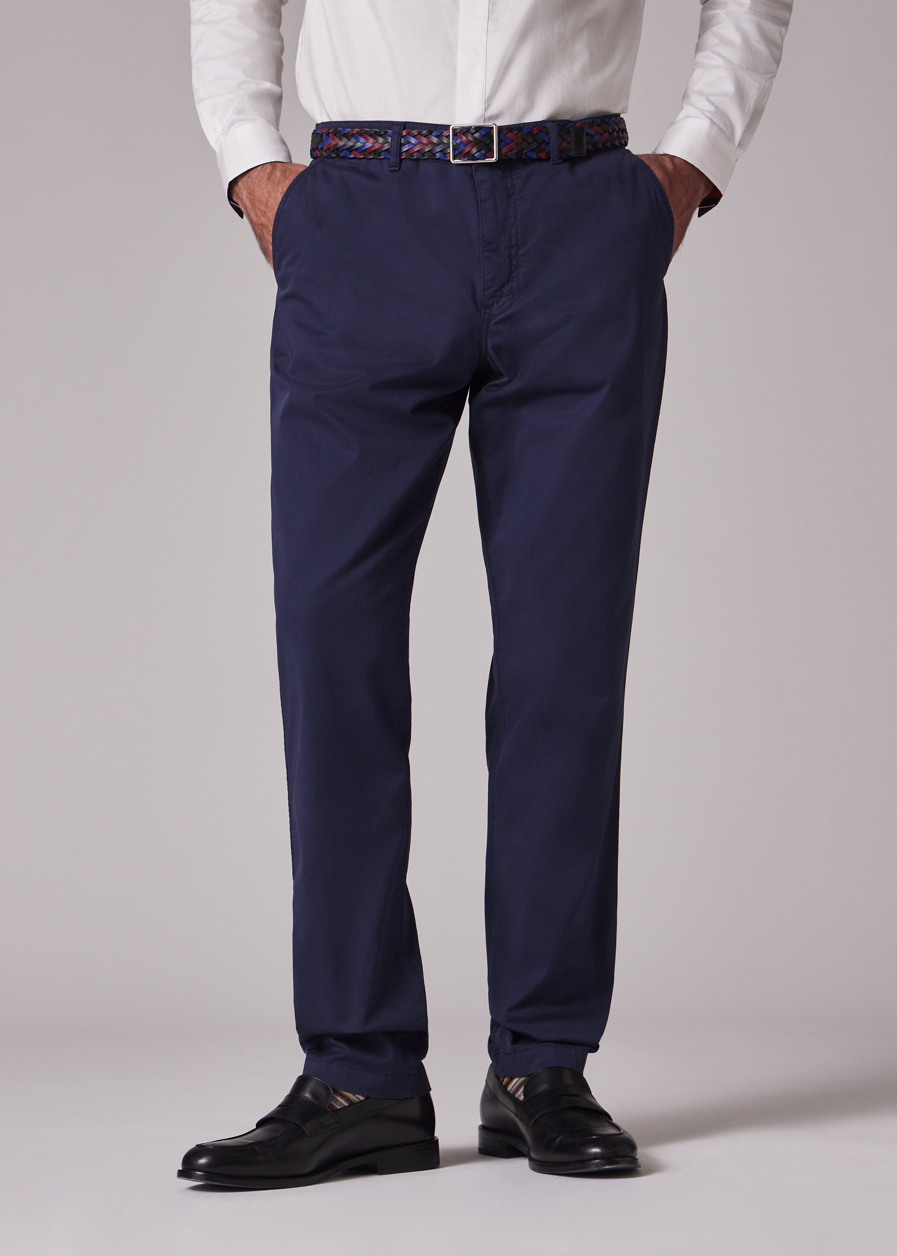 Tapered-Fit Stretch-Cotton Chinos - 3