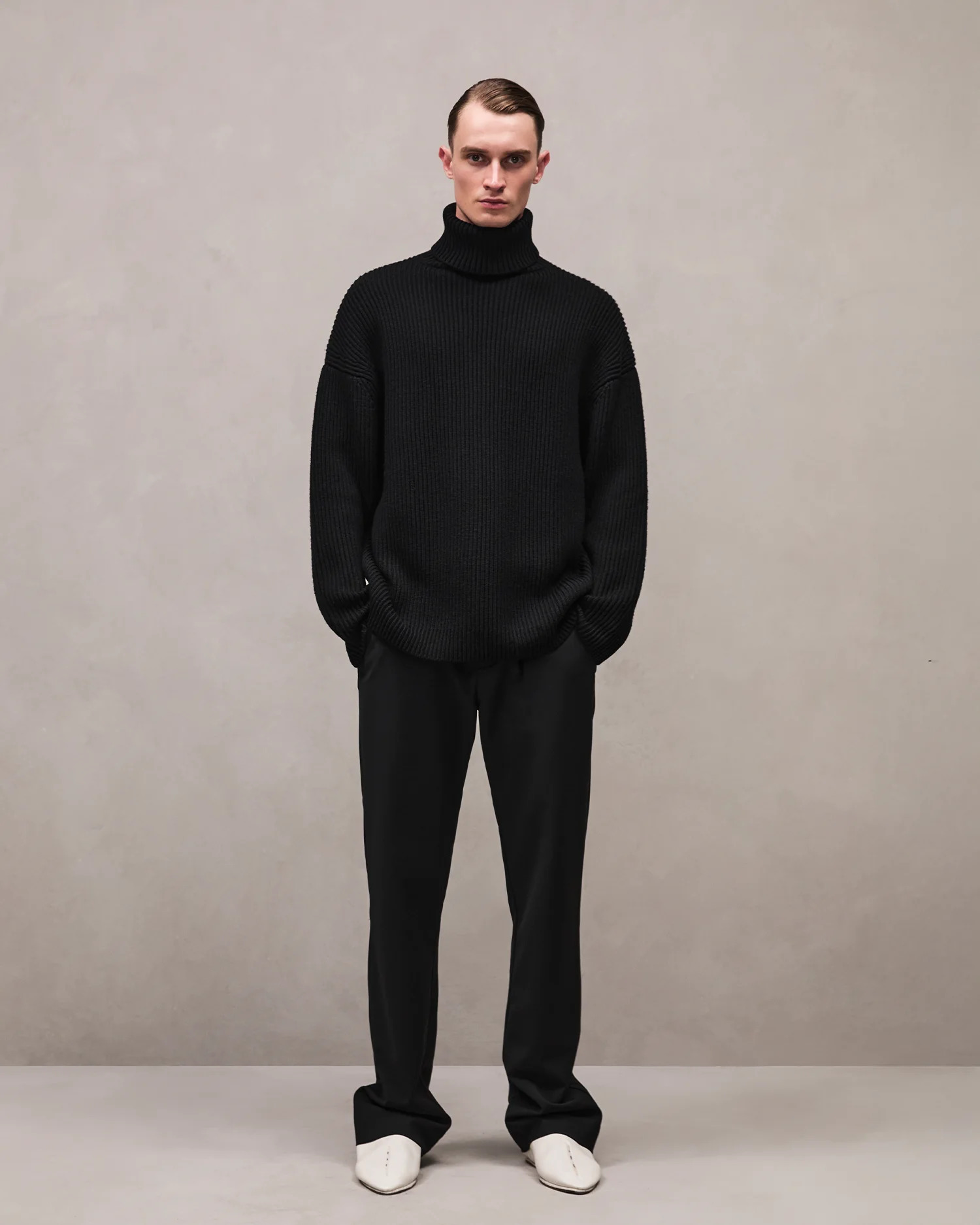 CHUNKY TURTLENECK BLACK - 4