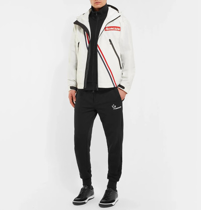 Moncler Maglia Slim-Fit Loopback Cotton-Jersey Zip-Up Sweatshirt outlook