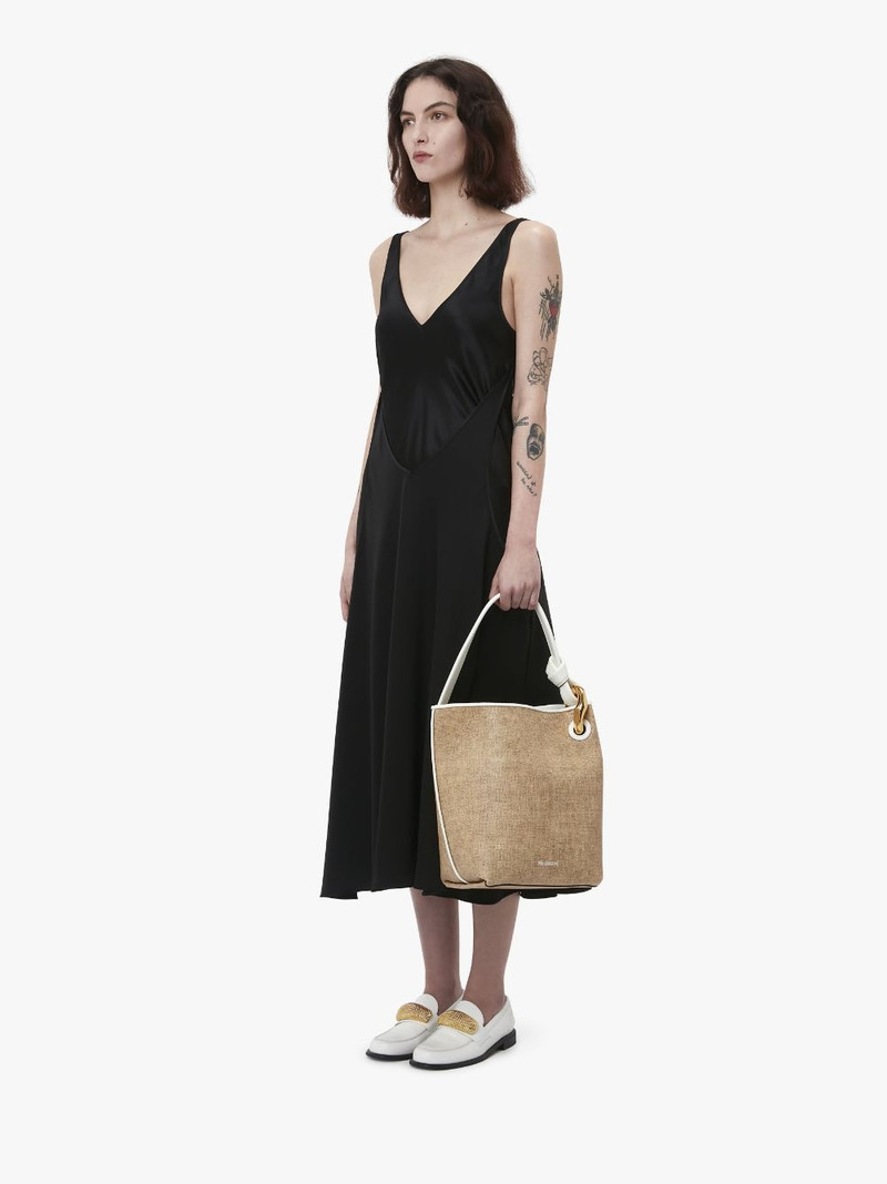 JWA CORNER BUCKET - LEATHER TOP HANDLE BAG 5