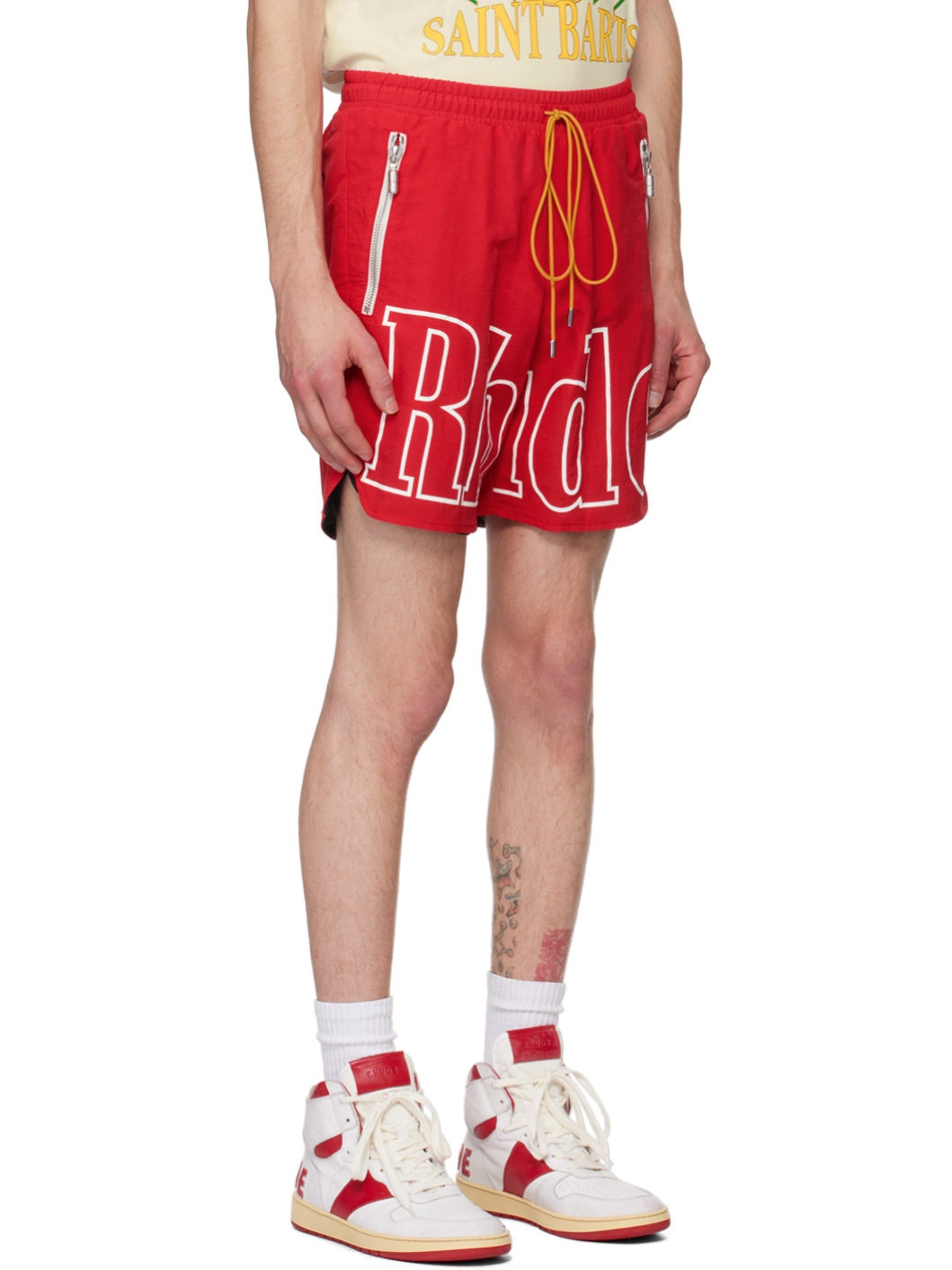 Red Logo Shorts - 2