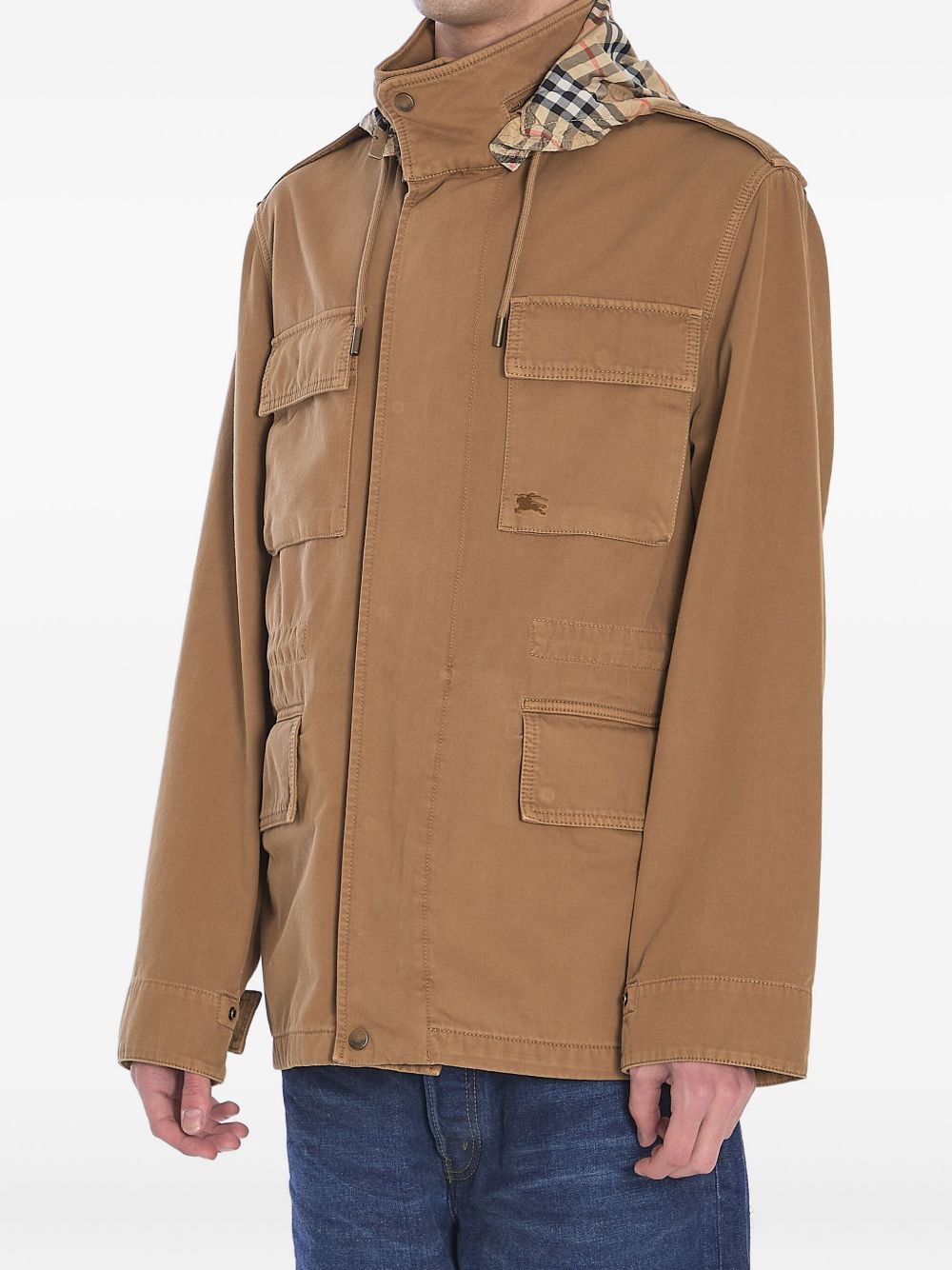 cotton twill jacket - 2