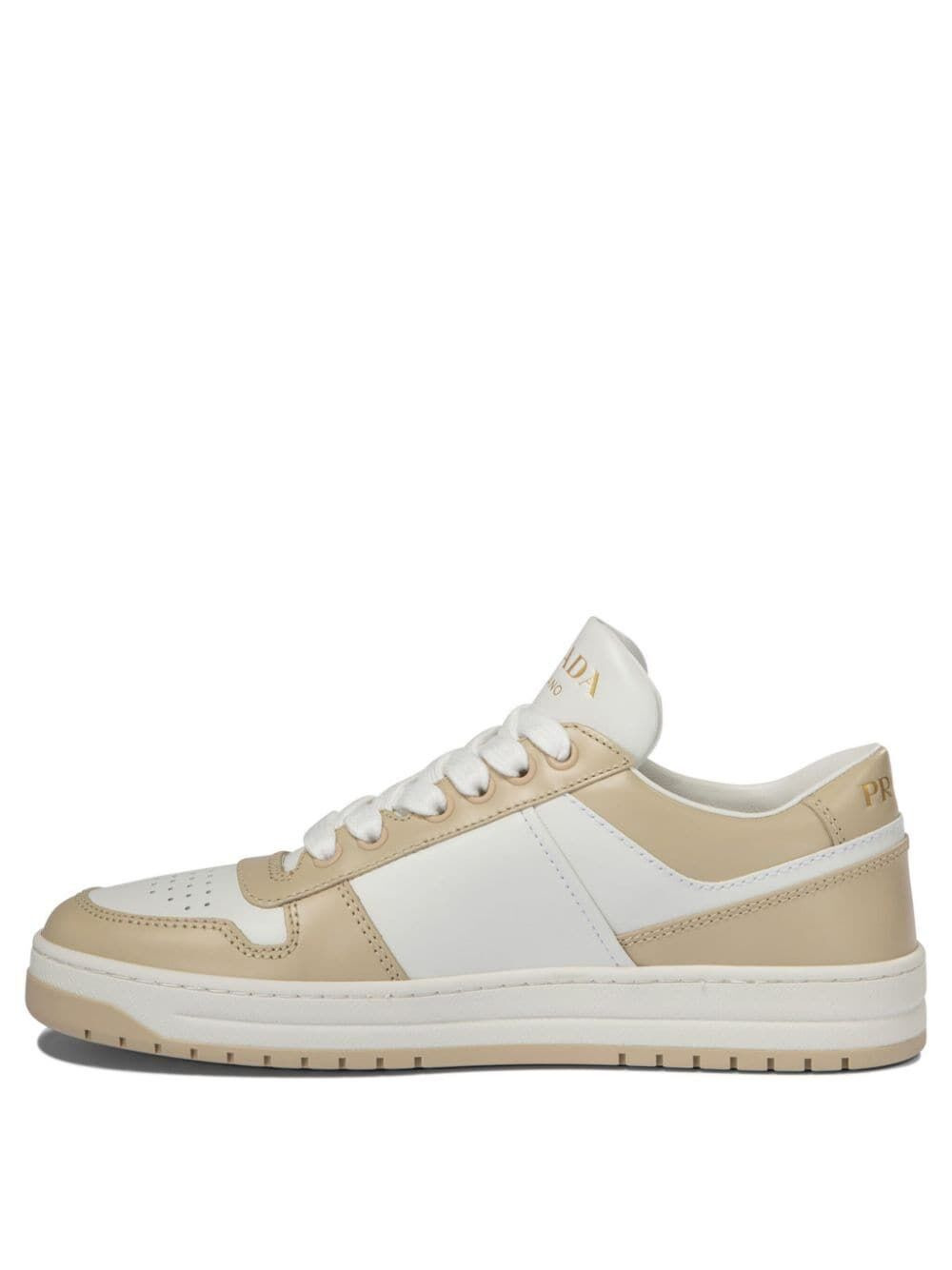 Prada Women Downtown Two-Tone Sneakers - 4