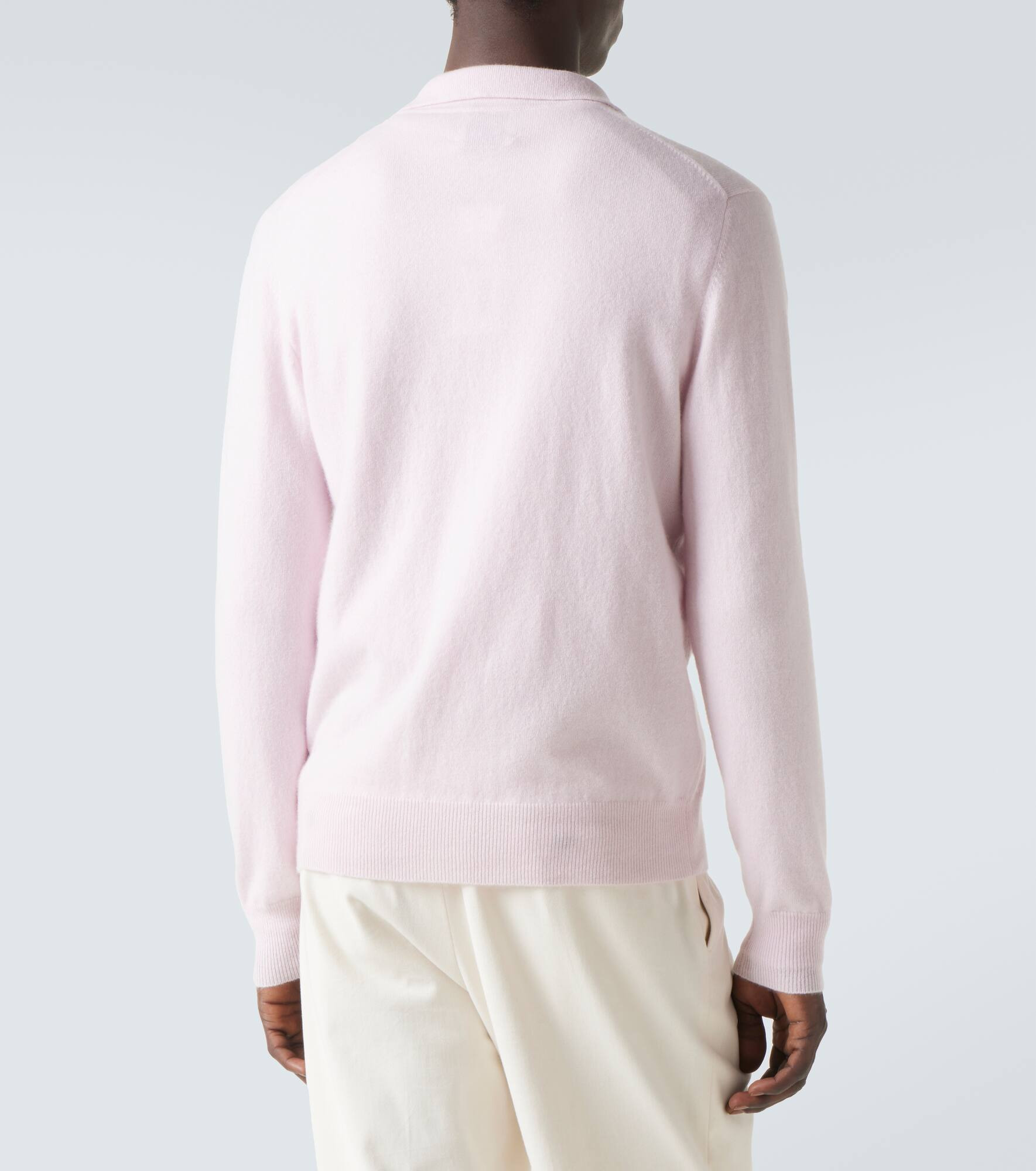 Cashmere polo sweater - 4