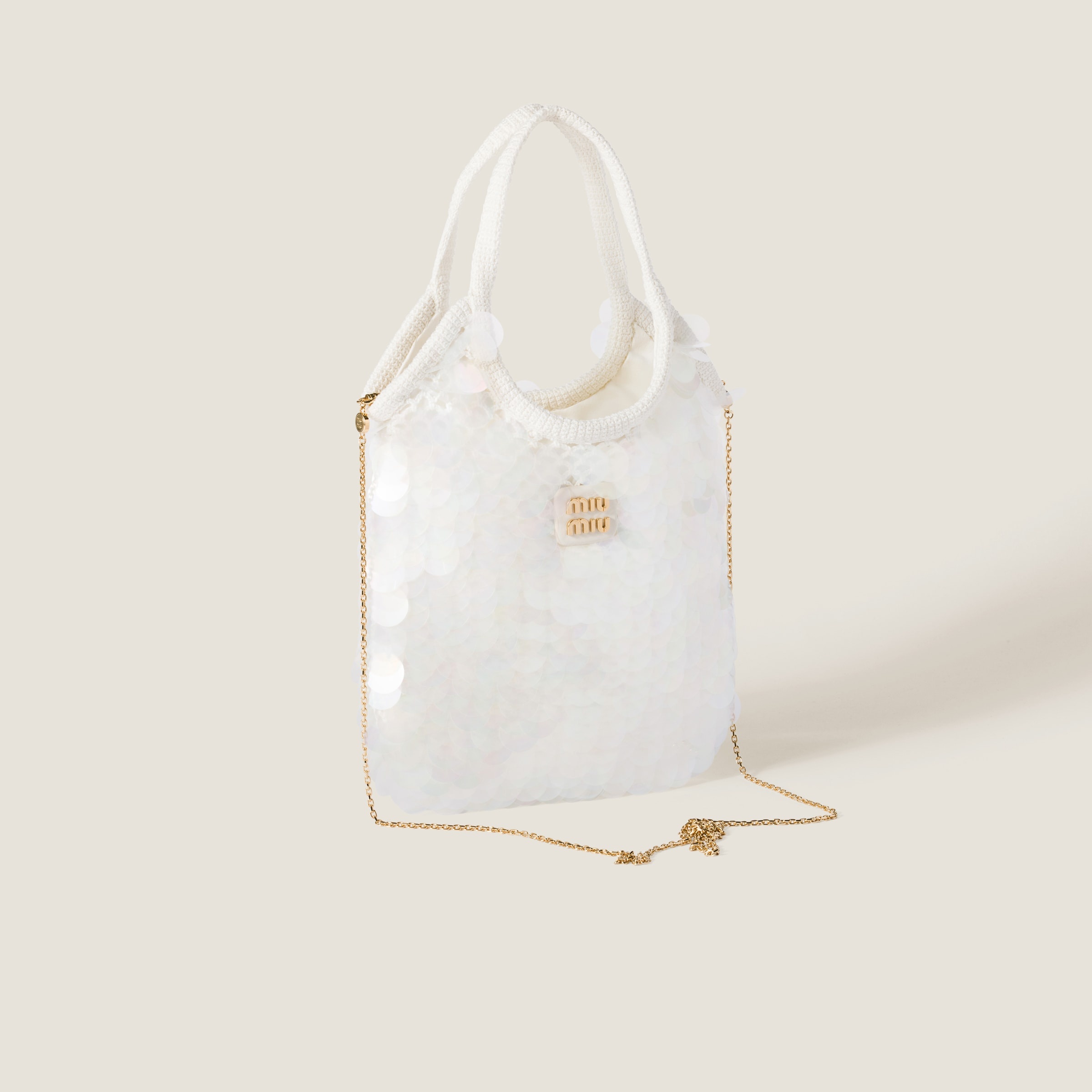 MiuMiu＊IVY sequin mesh bag スパンコールメッシュバッグ＊送込 The IVY Bag: Miu Miu's Bold Vision of Contemporary Luxury