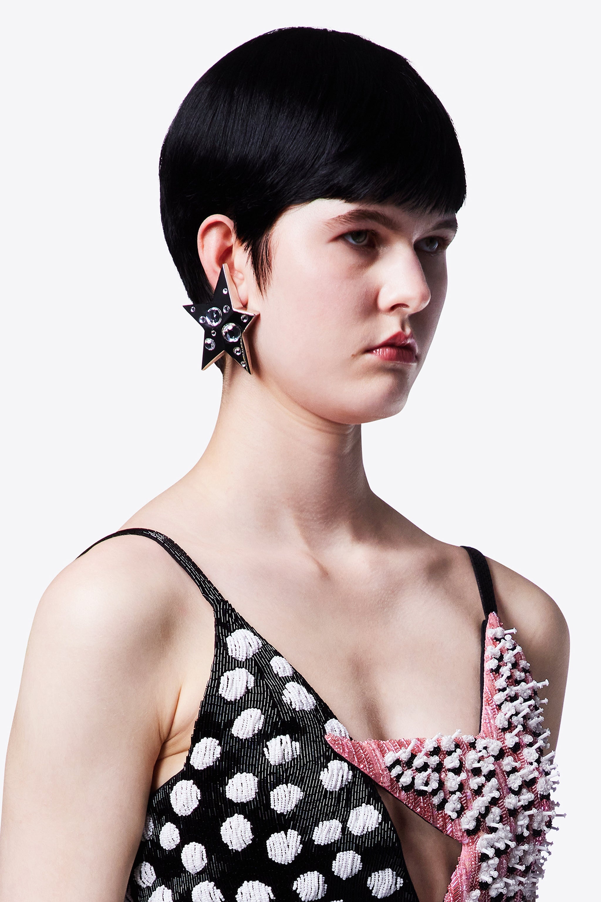 CRYSTAL STAR EARRING - 2