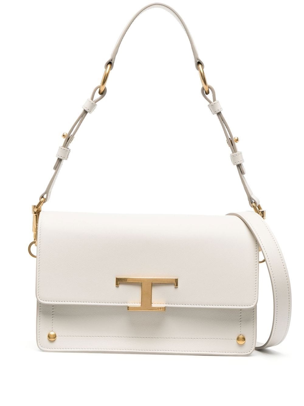 T Timeless leather shoulder bag - 1