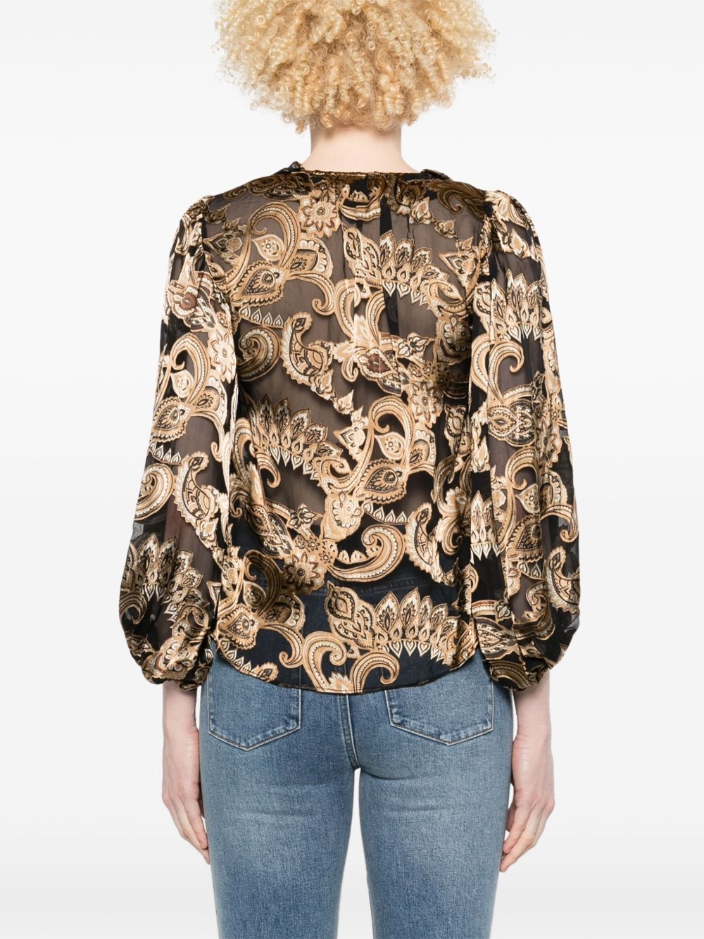 paisley-print shirt - 4