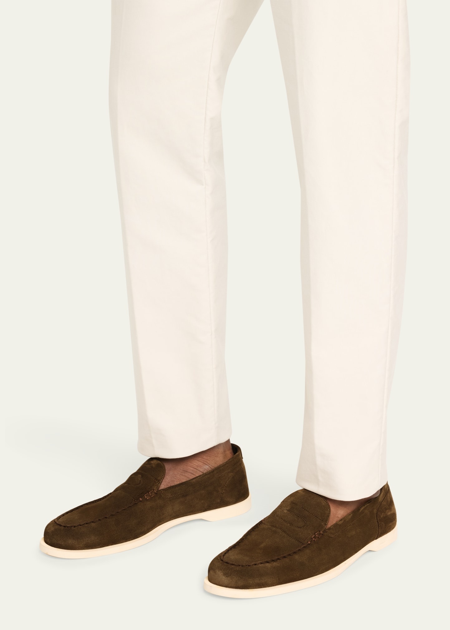 Men's Pace Suede Penny Loafers - 2