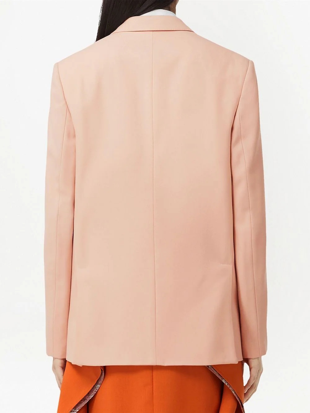 tailored single-breasted blazet - 4