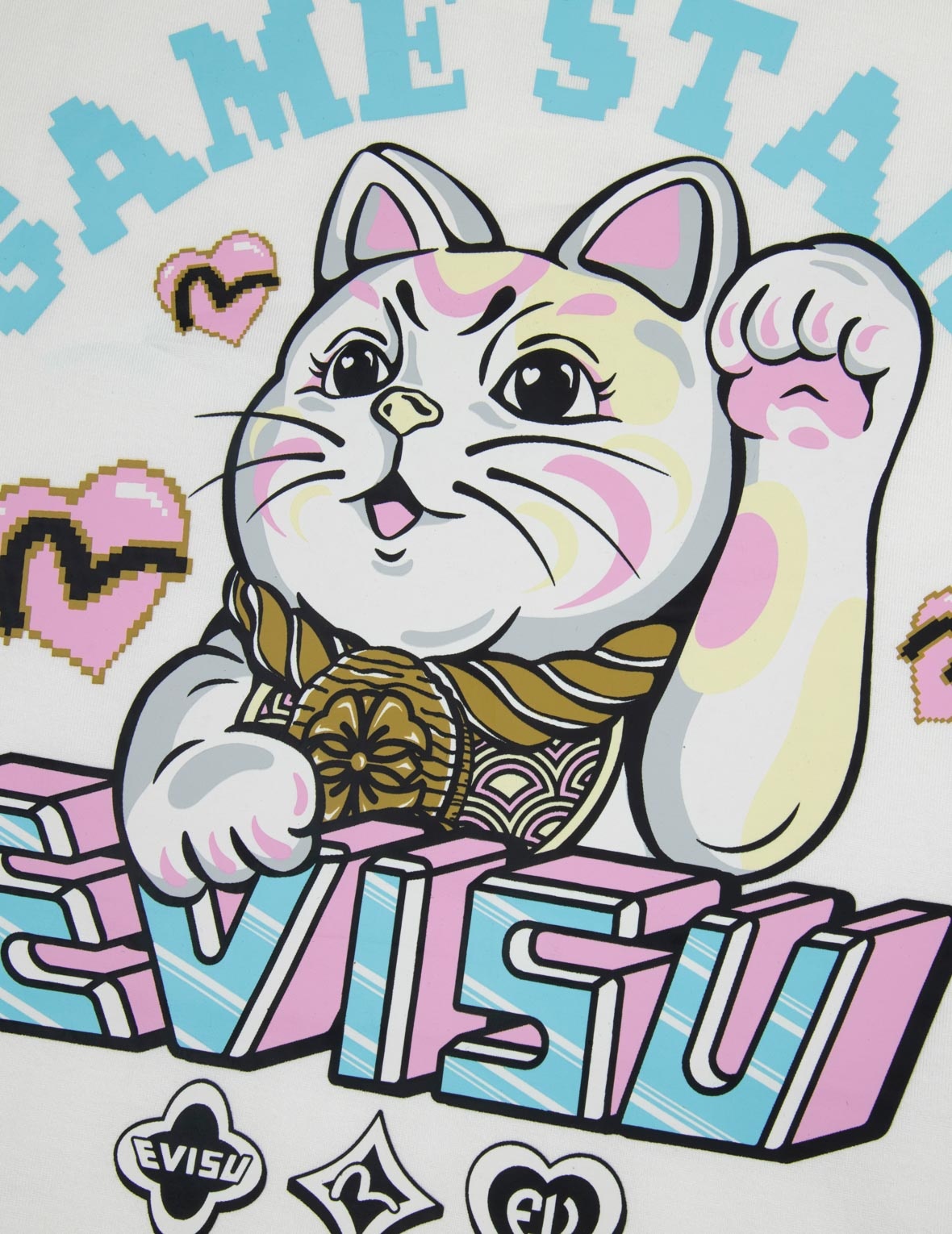 FORTUNE CAT PRINT REGULAR FIT T-SHIRT - 11