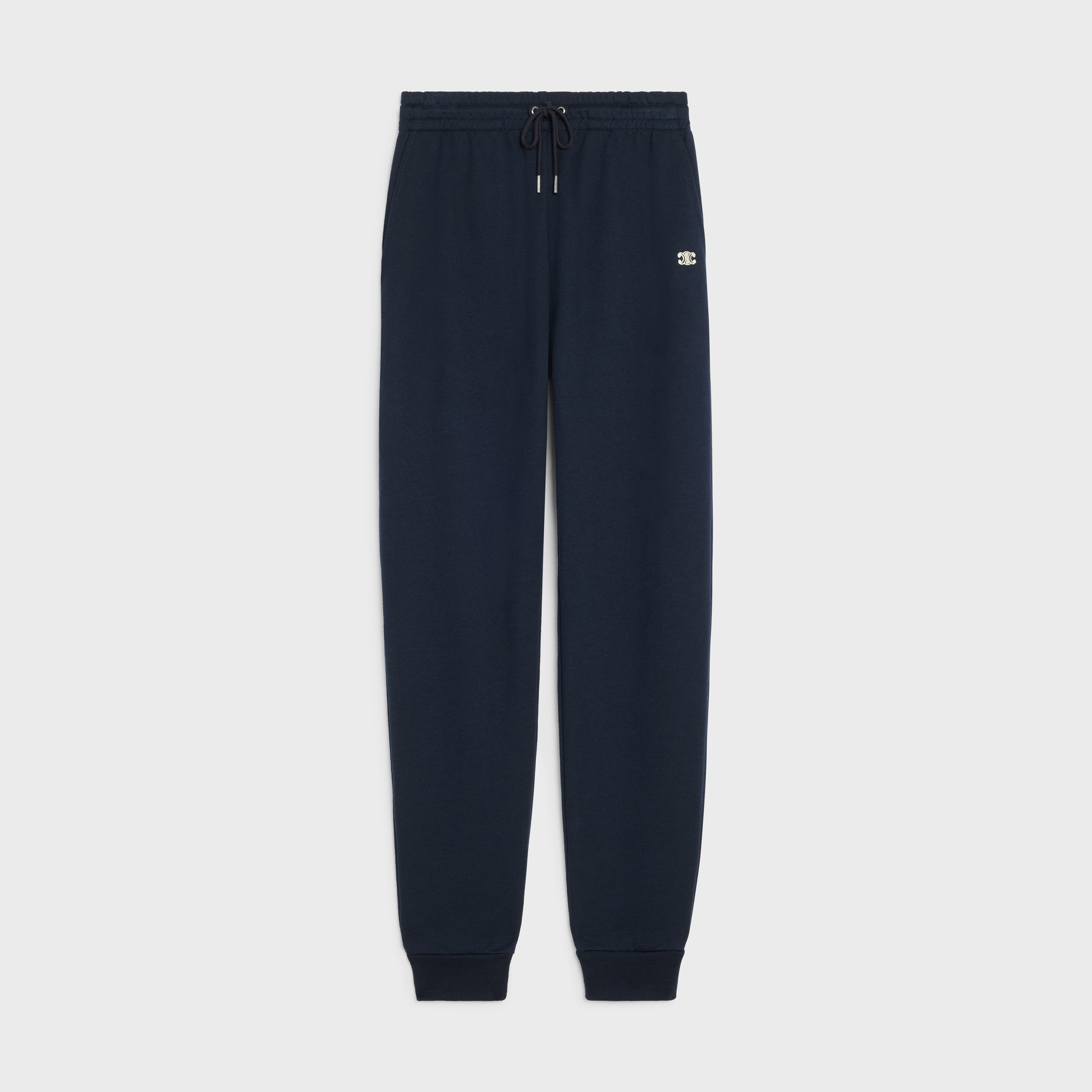 "TRIOMPHE" TRACK PANTS IN COTTON AND CASHMERE - 1
