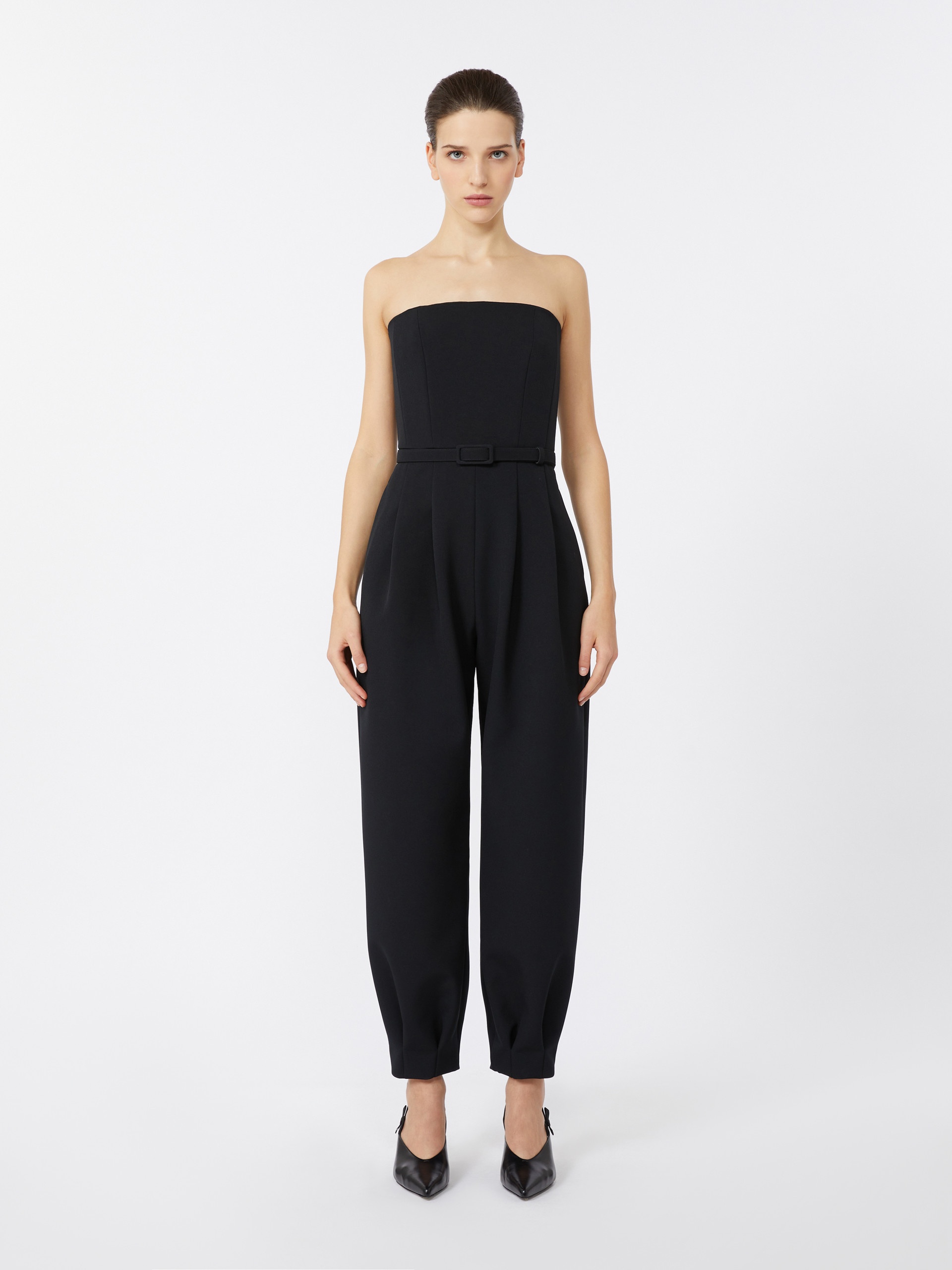 VOGHERA Bonded sable jumpsuit - 3