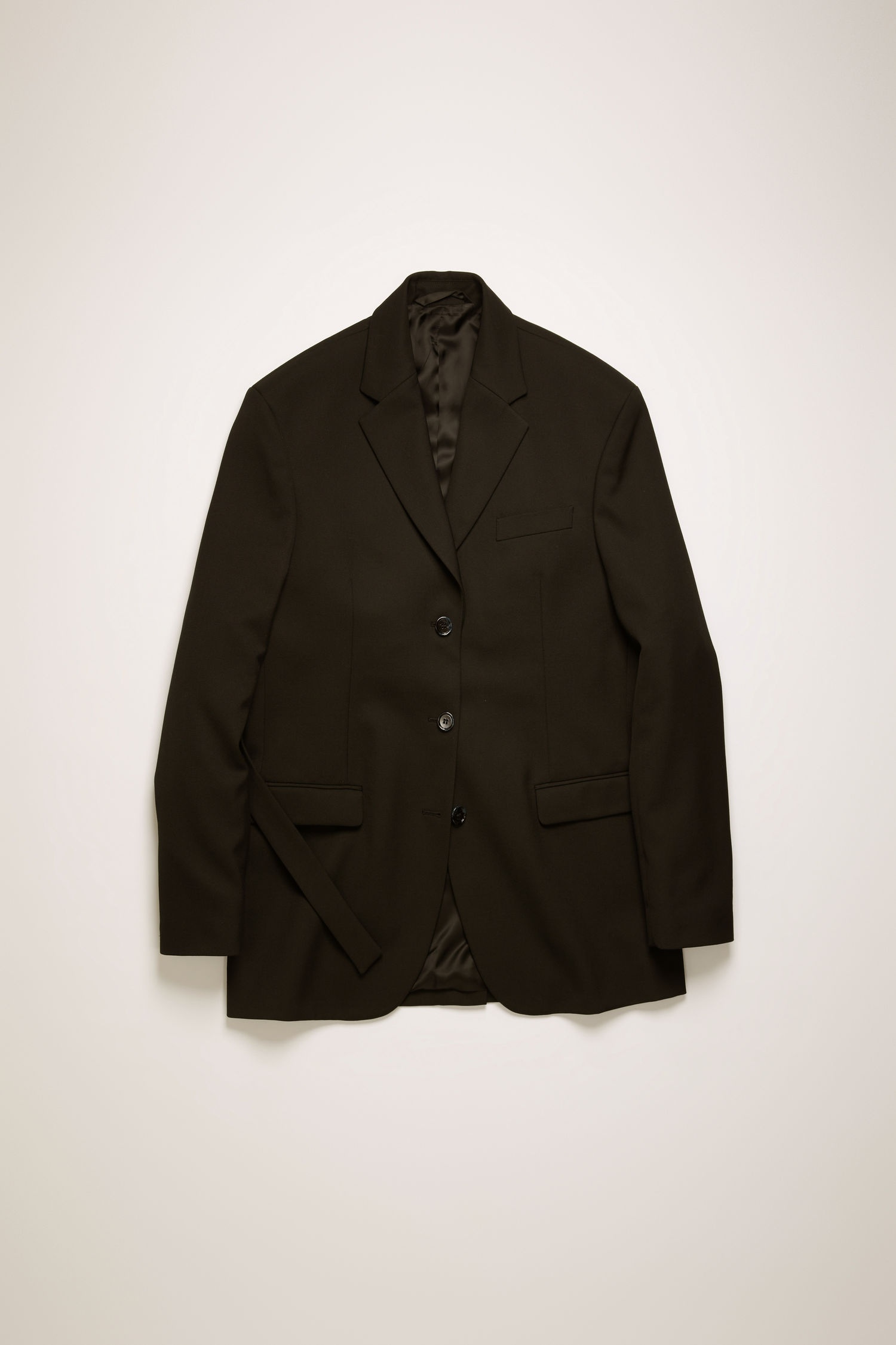 Single-breasted suit jacket black - 1