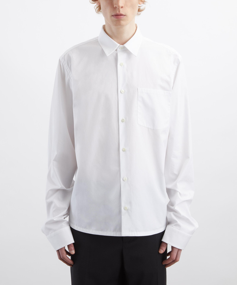 RIER White Poplin Shirt outlook