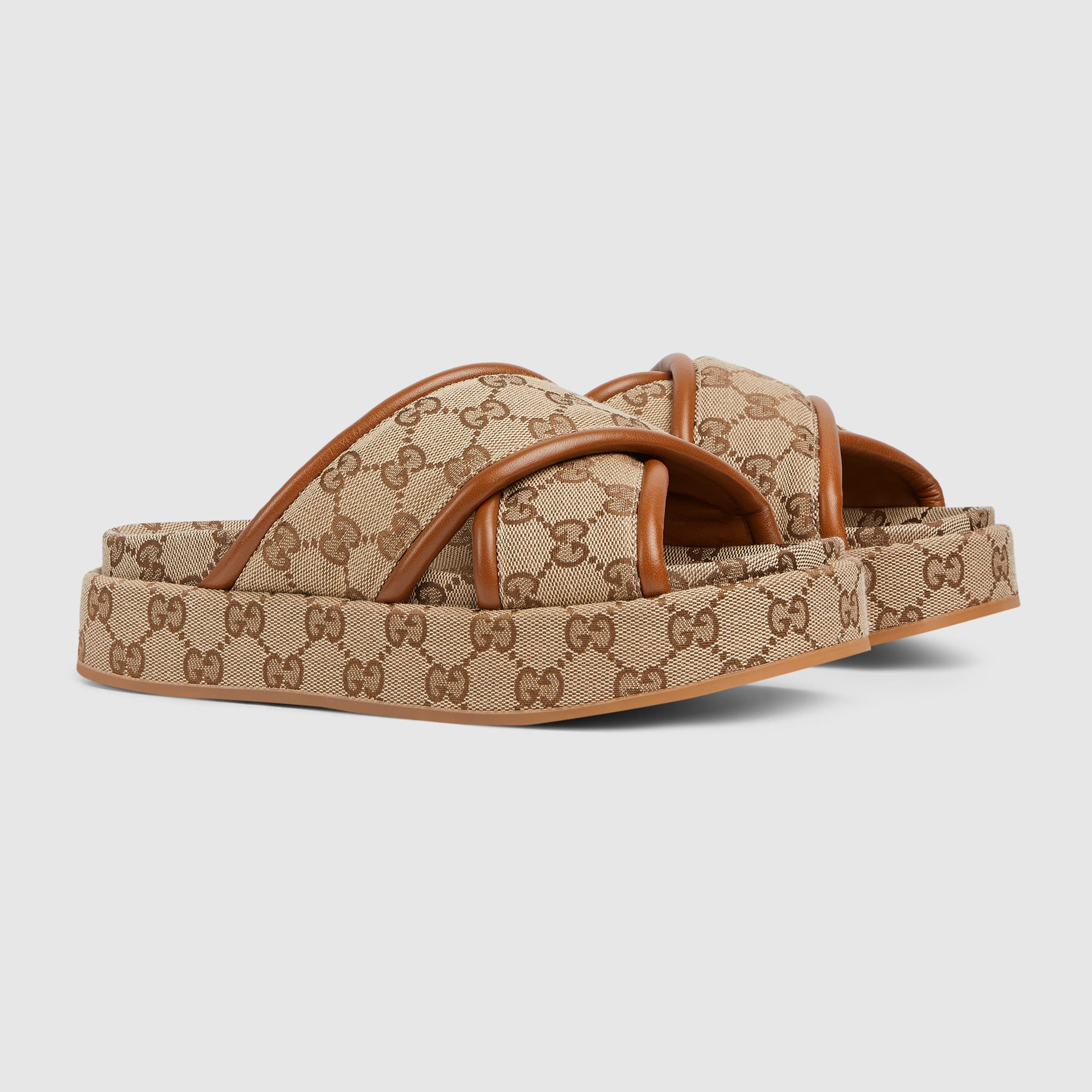 Women's GG platform sandal - 2