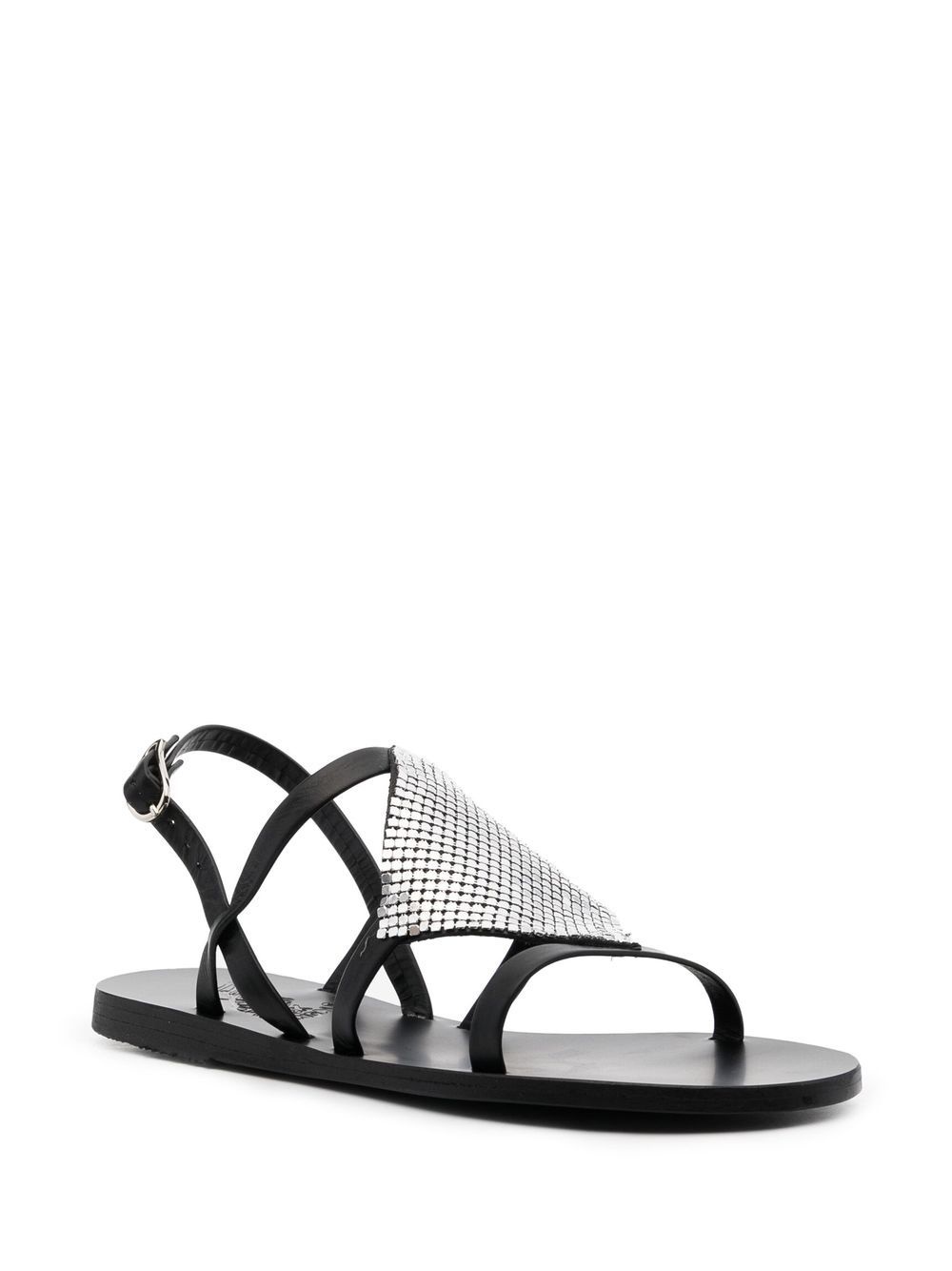 barbara chainmail detailing sandals - 2