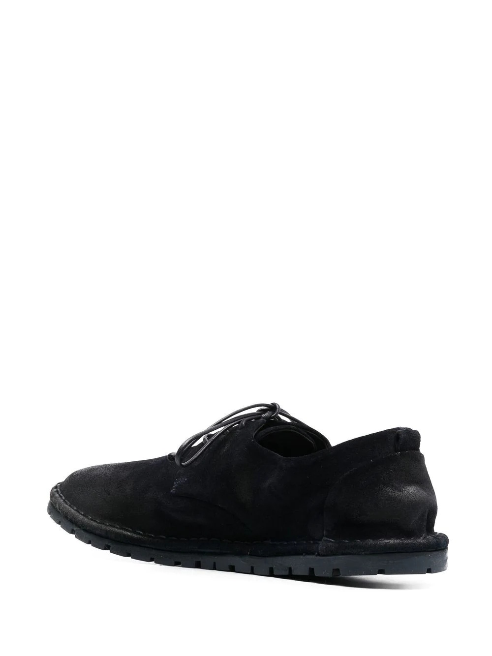 round-toe lace-up derby shoes - 3