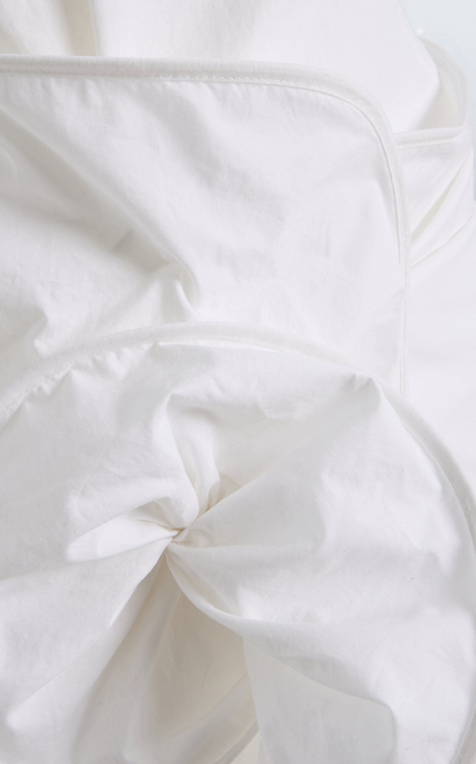 Exclusive Riviera Rose-Detailed Cotton Mini Dress white - 5