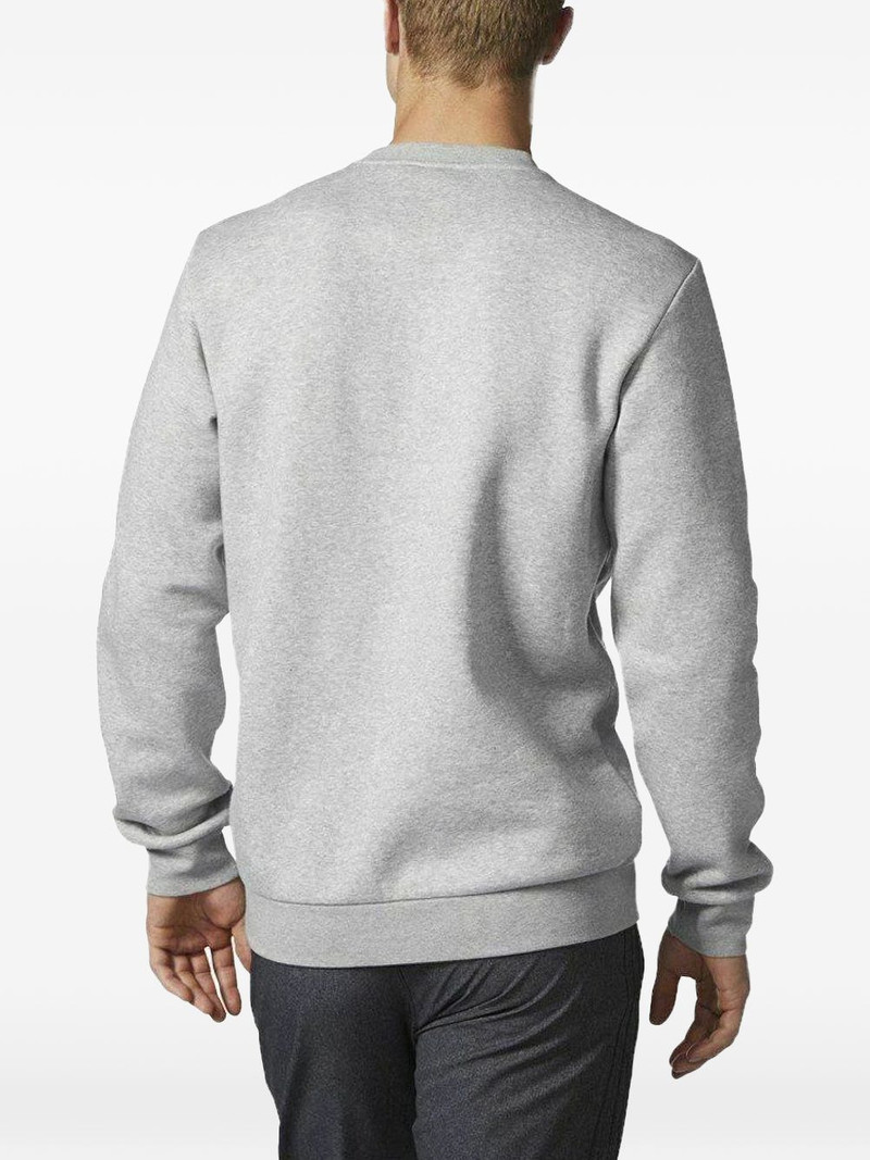 adidas 3-stripe logo sweatshirt outlook