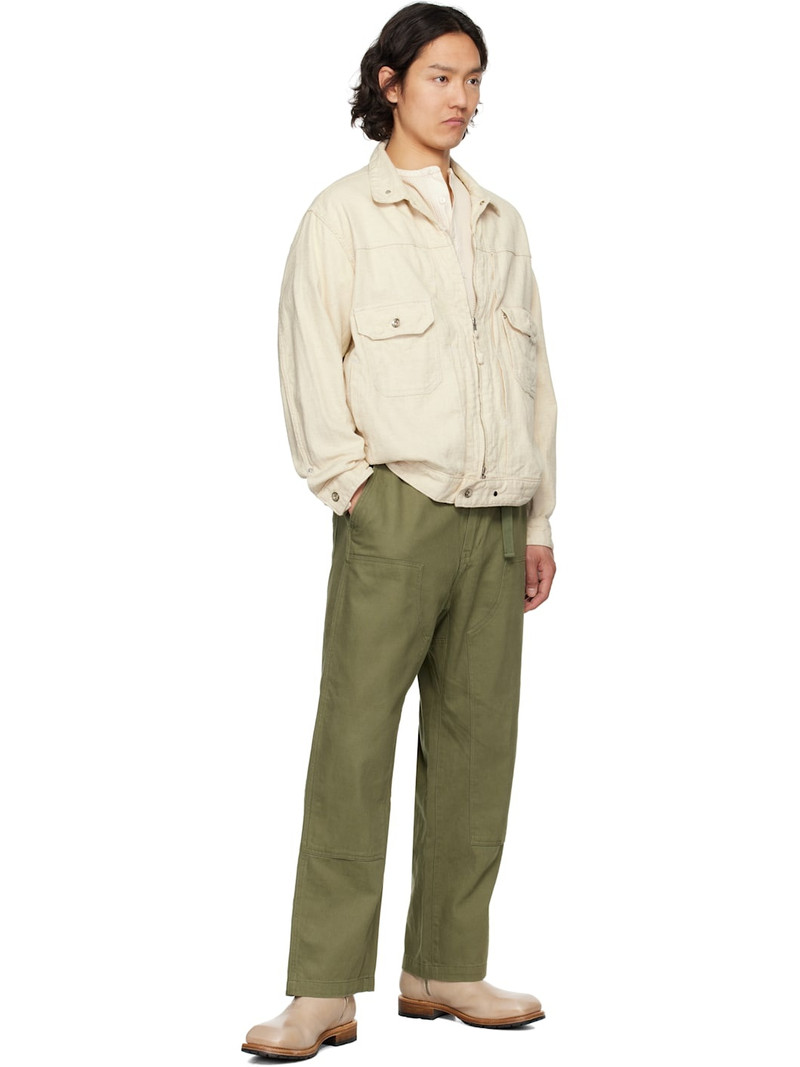 Carhartt Green Crawford Trousers outlook